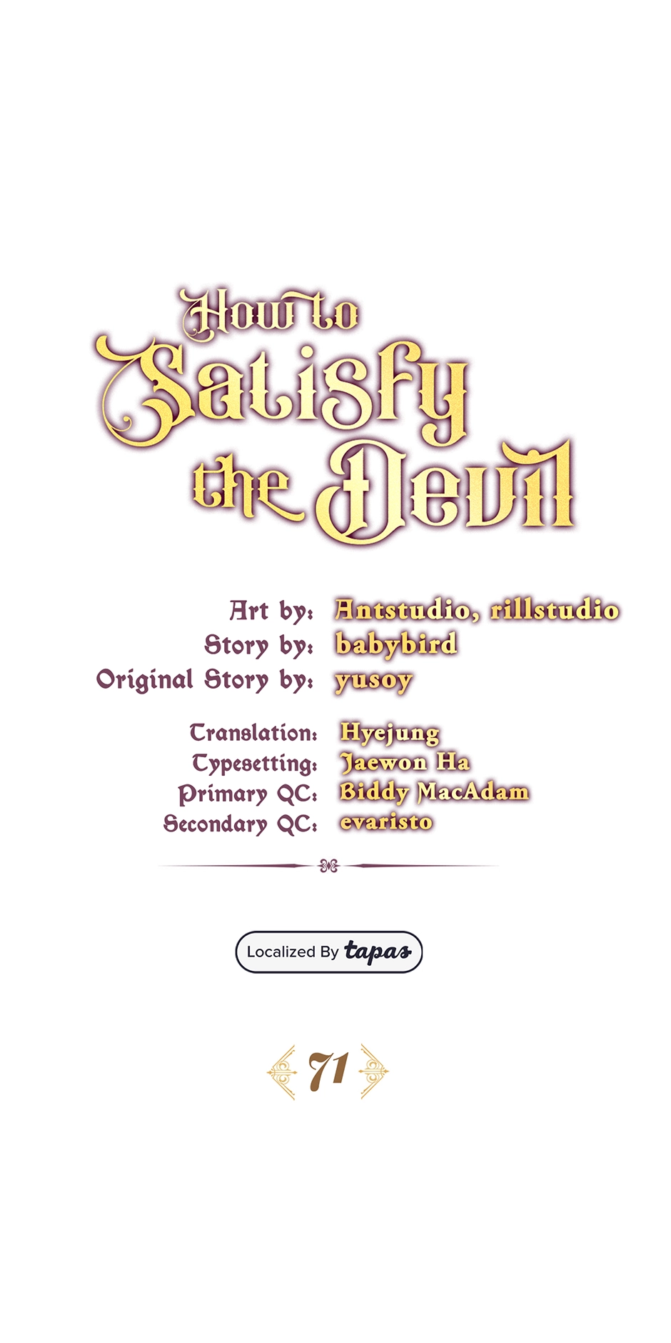 Read How to Satisfy the Devil chapter 71 image 18 on Lezhin