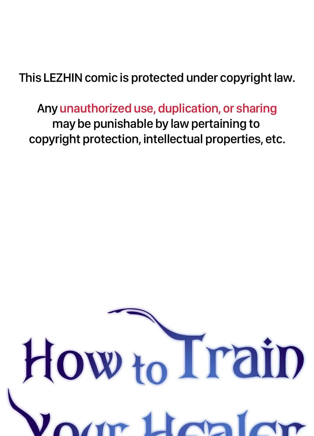 Read How to Train Your Healer chapter 23 image 1 on Lezhin