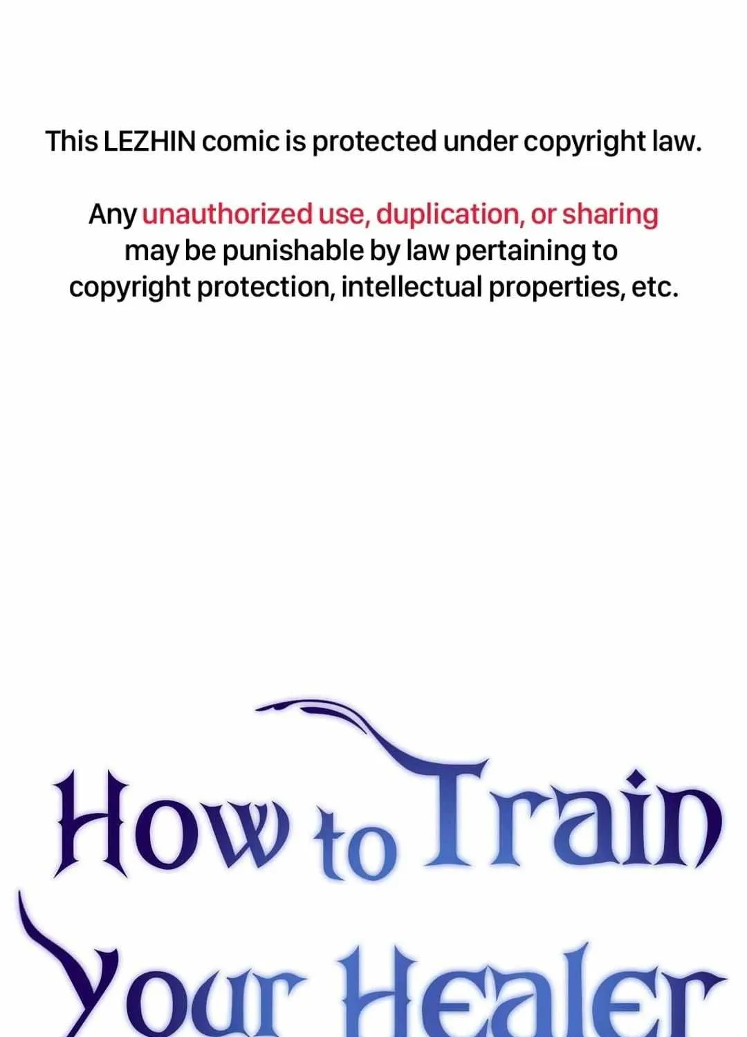 Read How to Train Your Healer chapter 27 image 1 on Lezhin