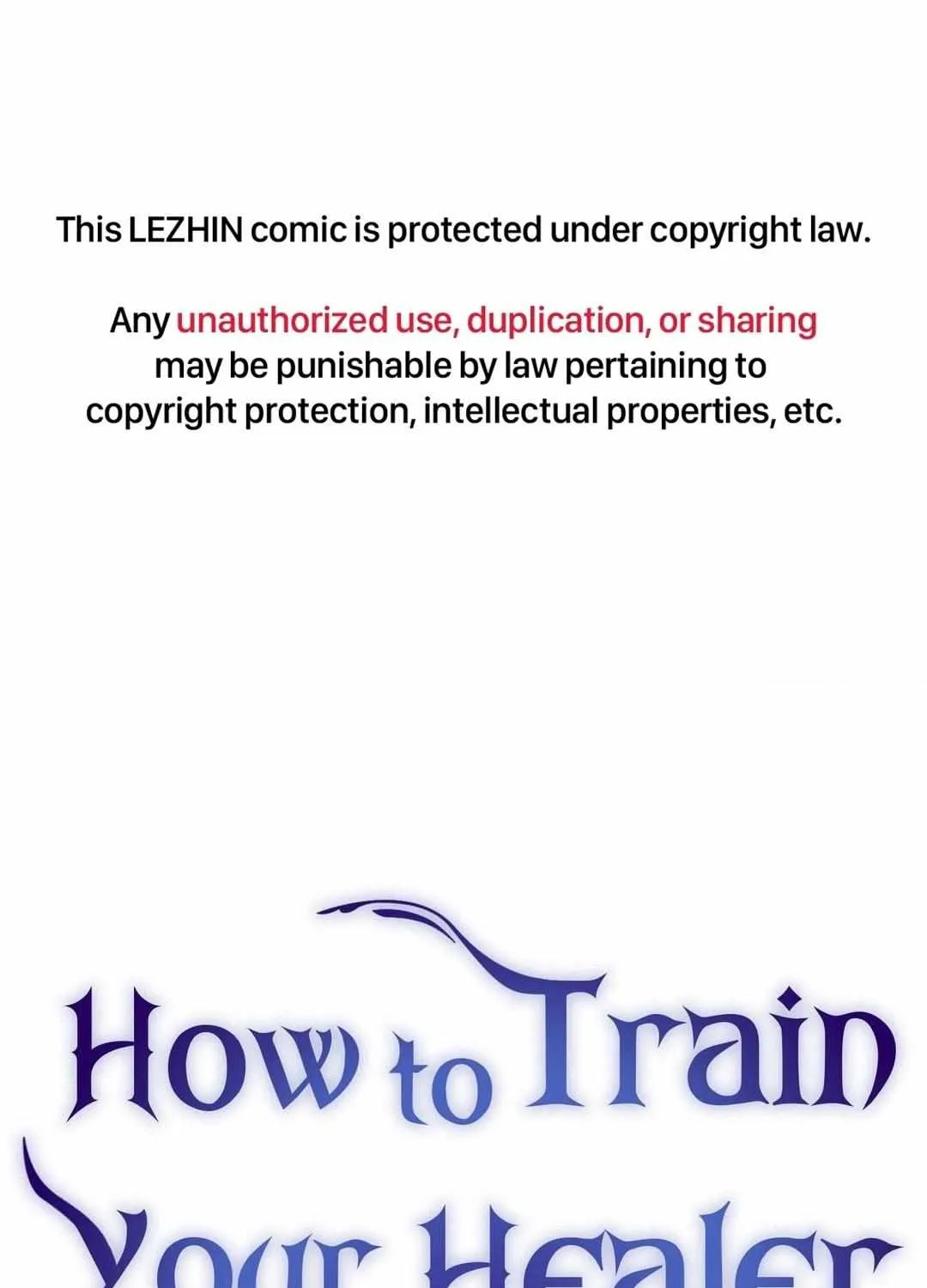Read How to Train Your Healer chapter 4 image 1 on Lezhin