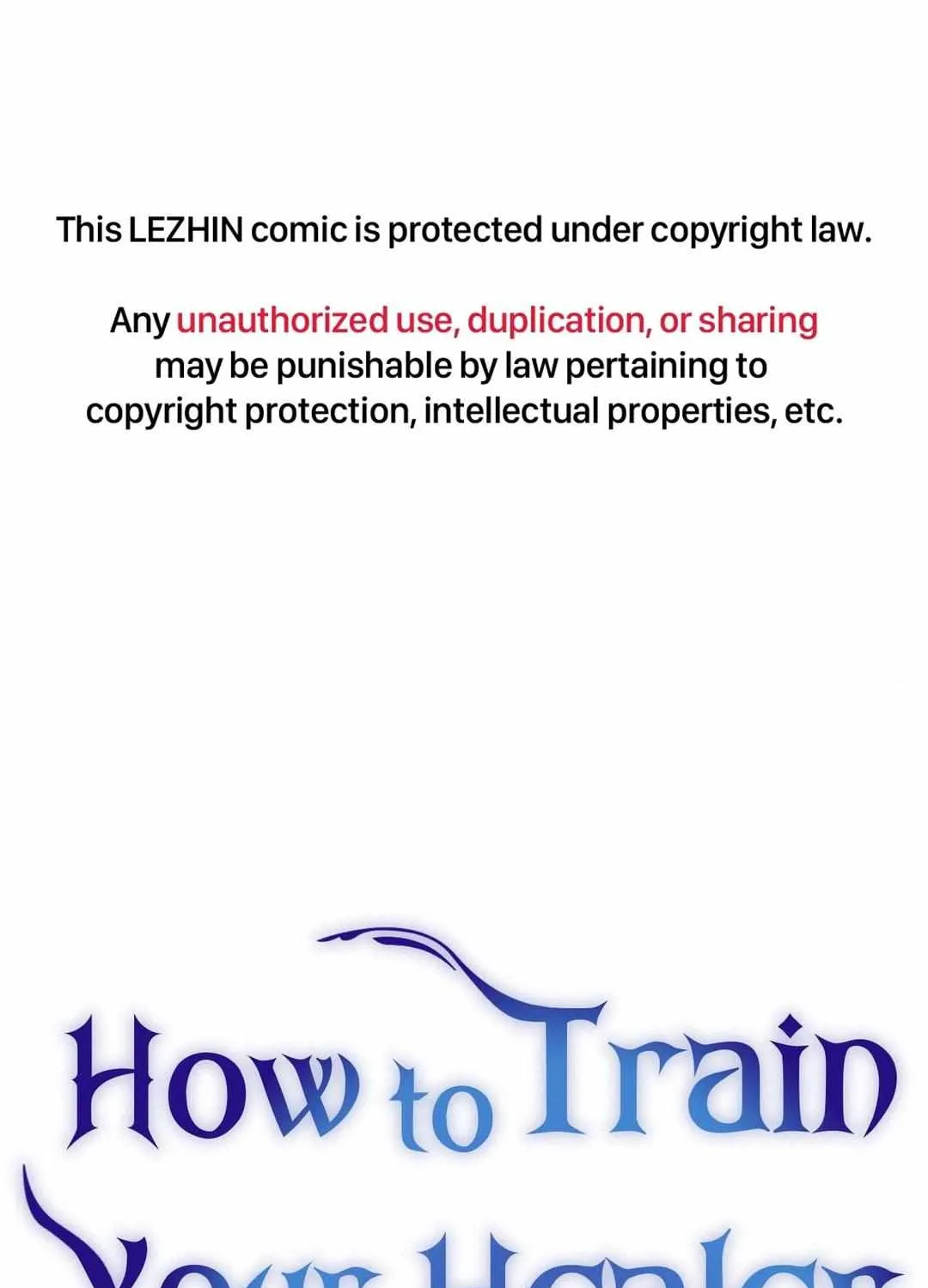 Read How to Train Your Healer chapter 6 image 1 on Lezhin