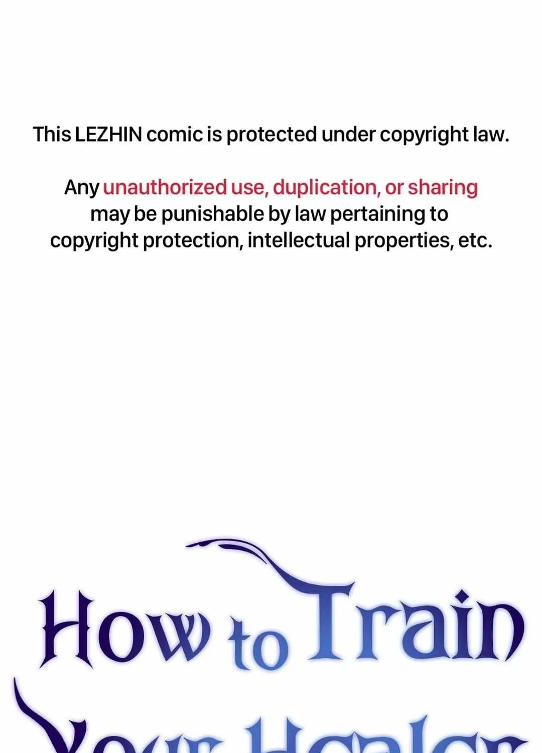 Read How to Train Your Healer chapter 9 image 1 on Lezhin
