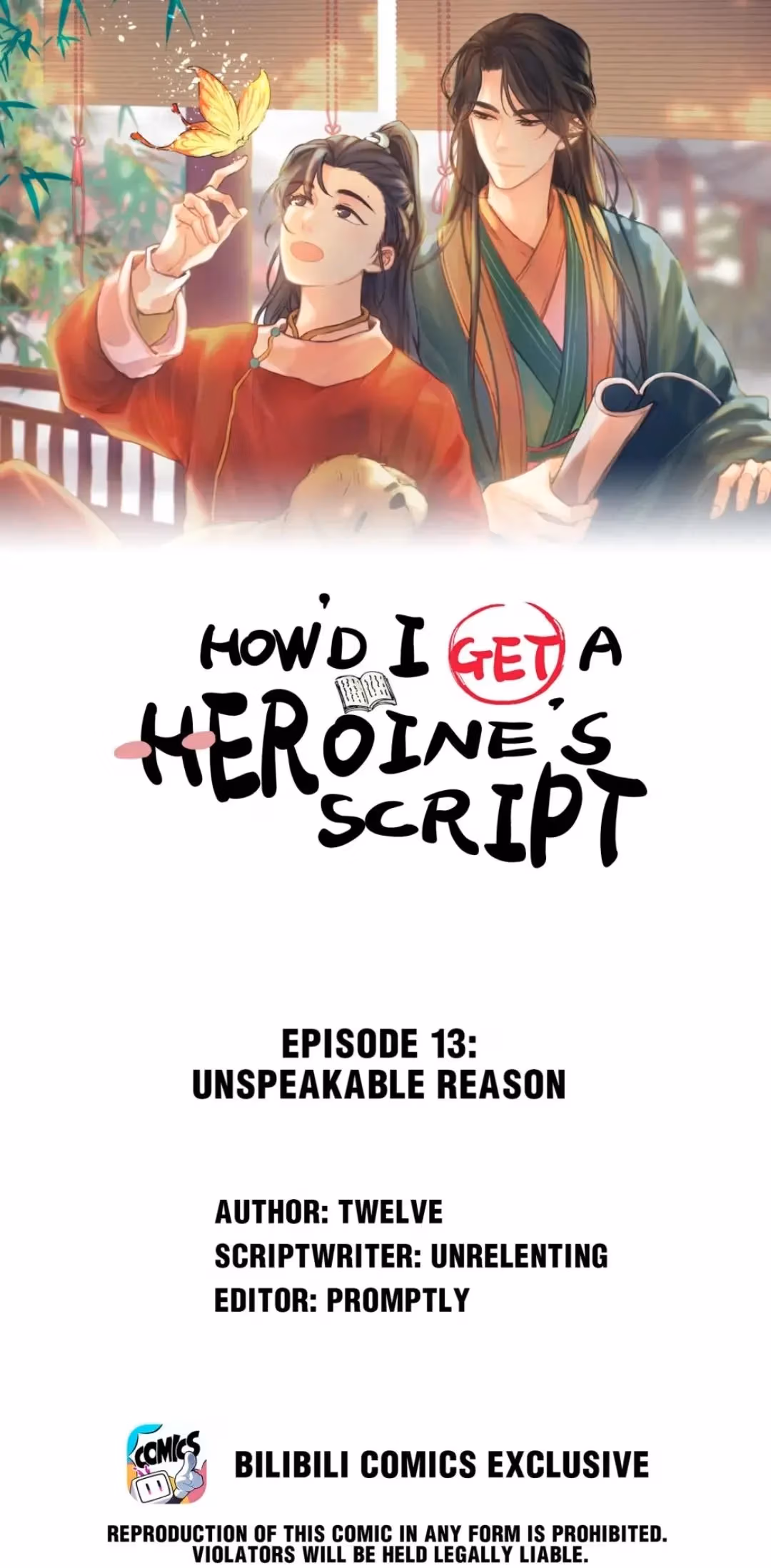 Read How’d I Get a Heroine’s Script? chapter 13 image 2 on Lezhin
