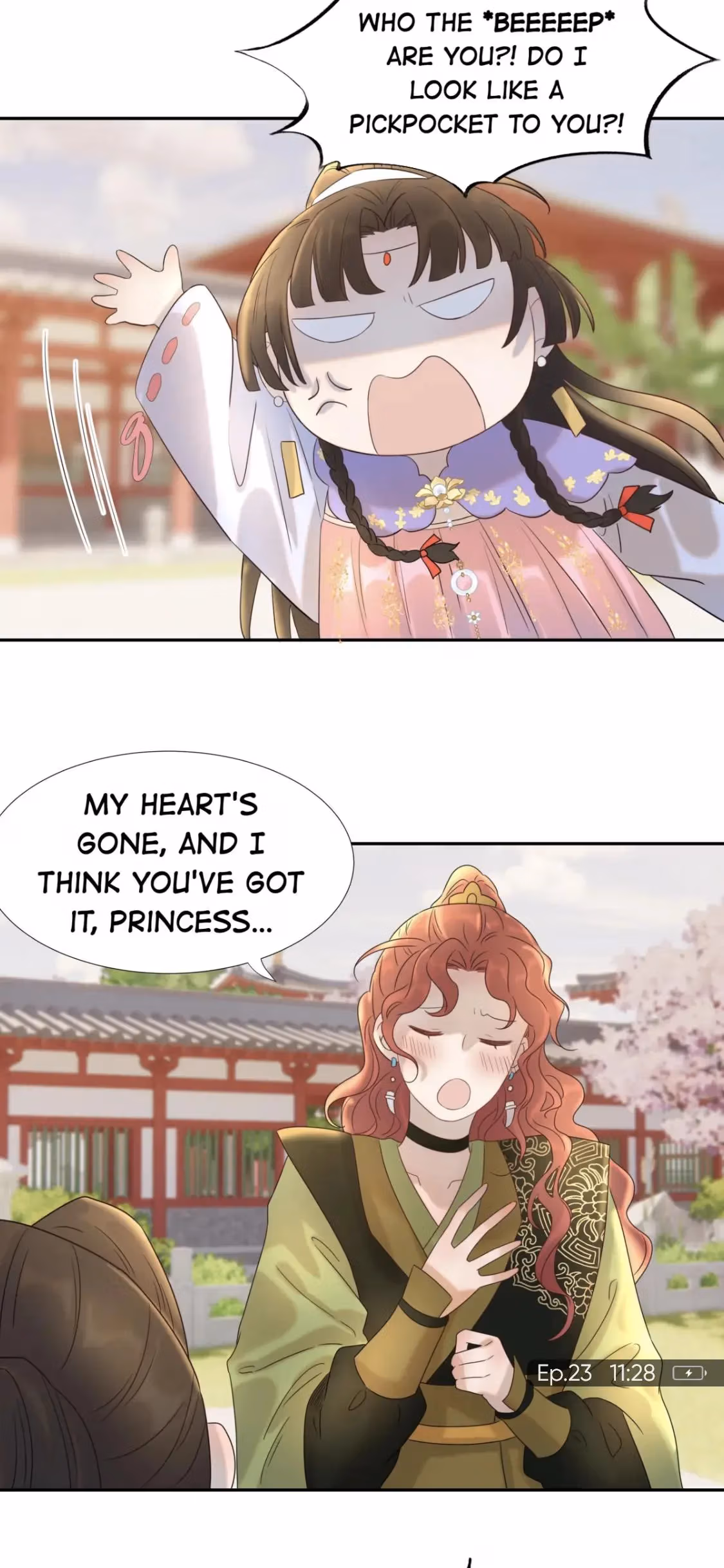 Read How’d I Get a Heroine’s Script? chapter 23 image 26 on Lezhin