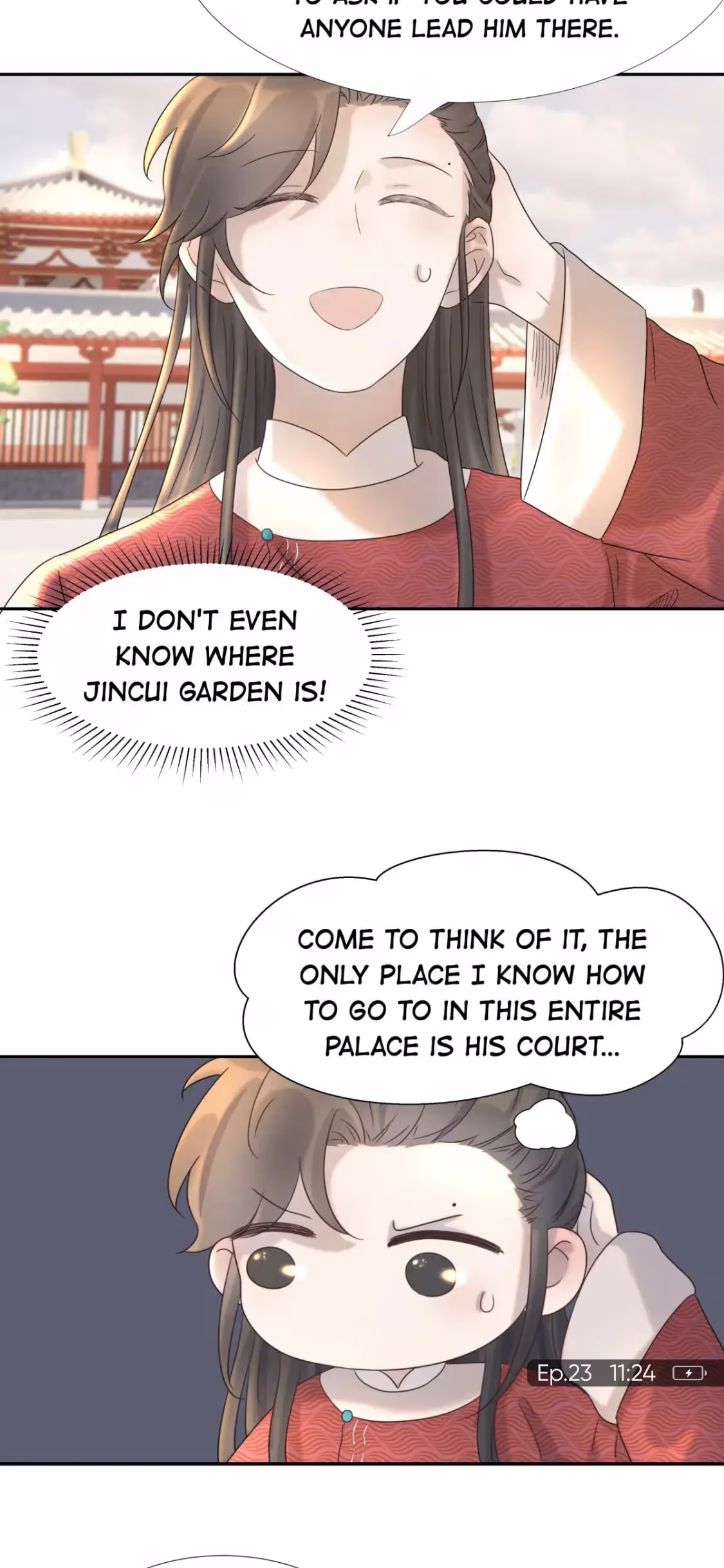 Read How’d I Get a Heroine’s Script? chapter 23 image 8 on Lezhin