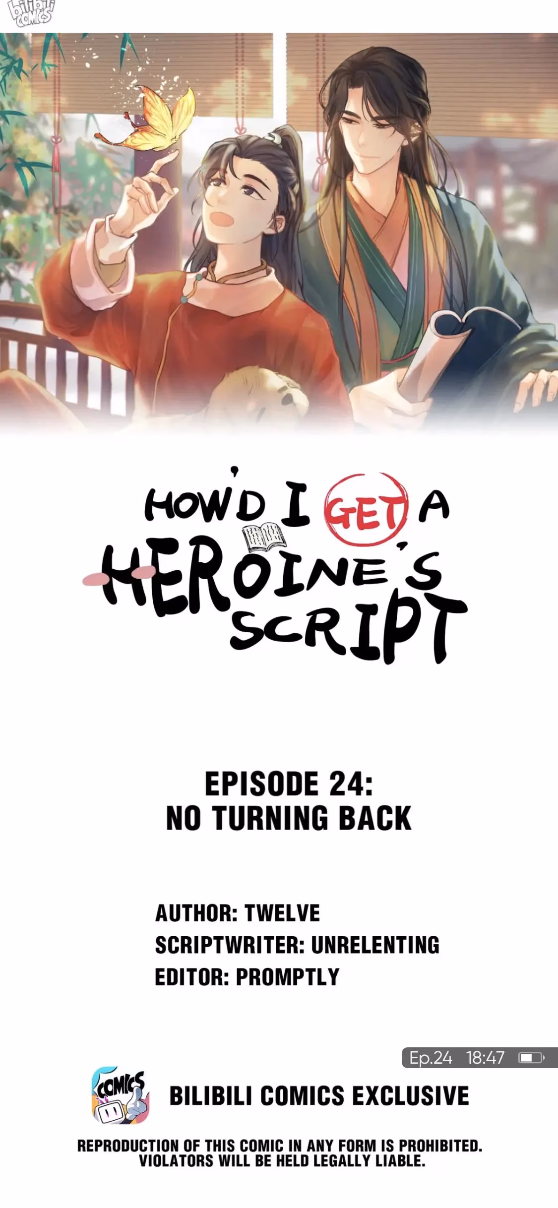 Read How’d I Get a Heroine’s Script? chapter 24 image 1 on Lezhin