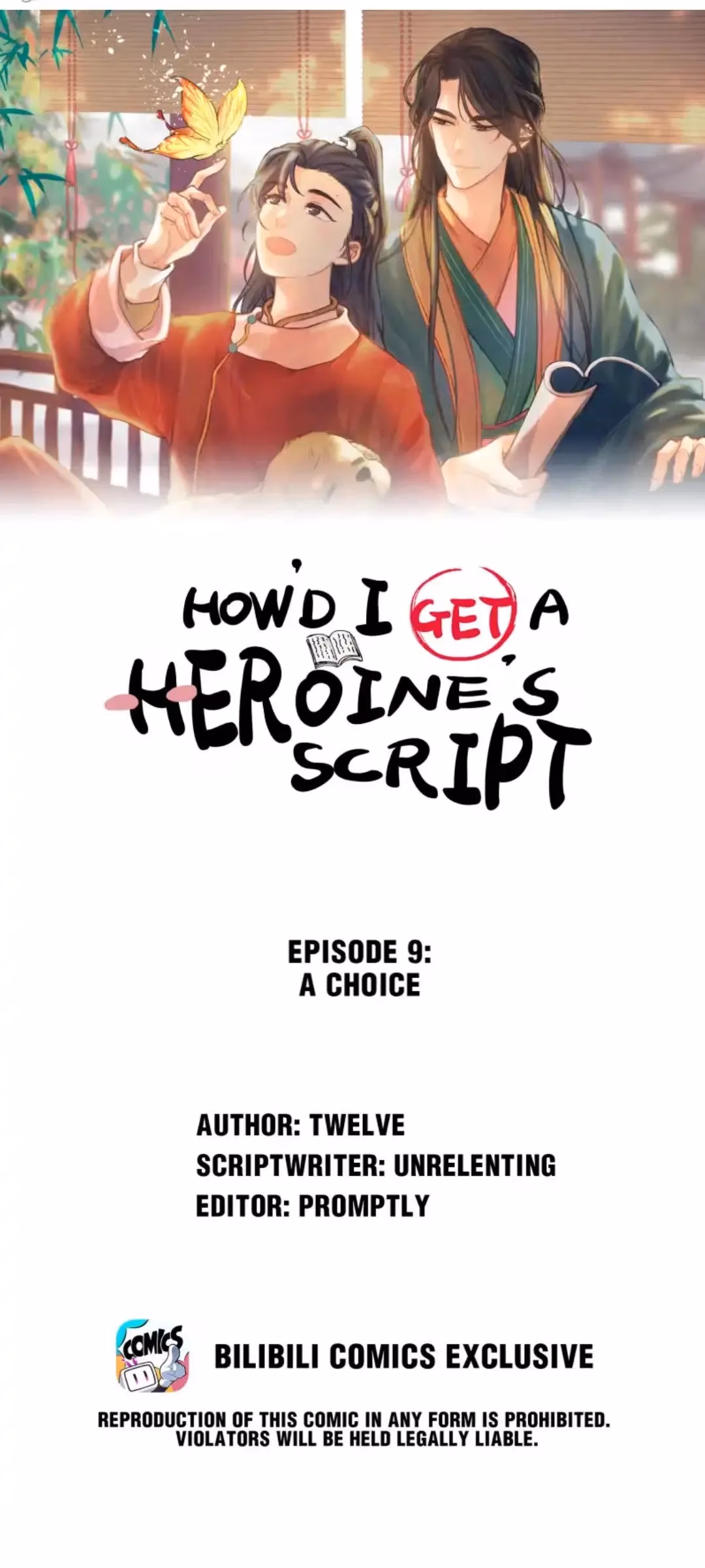 Read How’d I Get a Heroine’s Script? chapter 9 image 2 on Lezhin