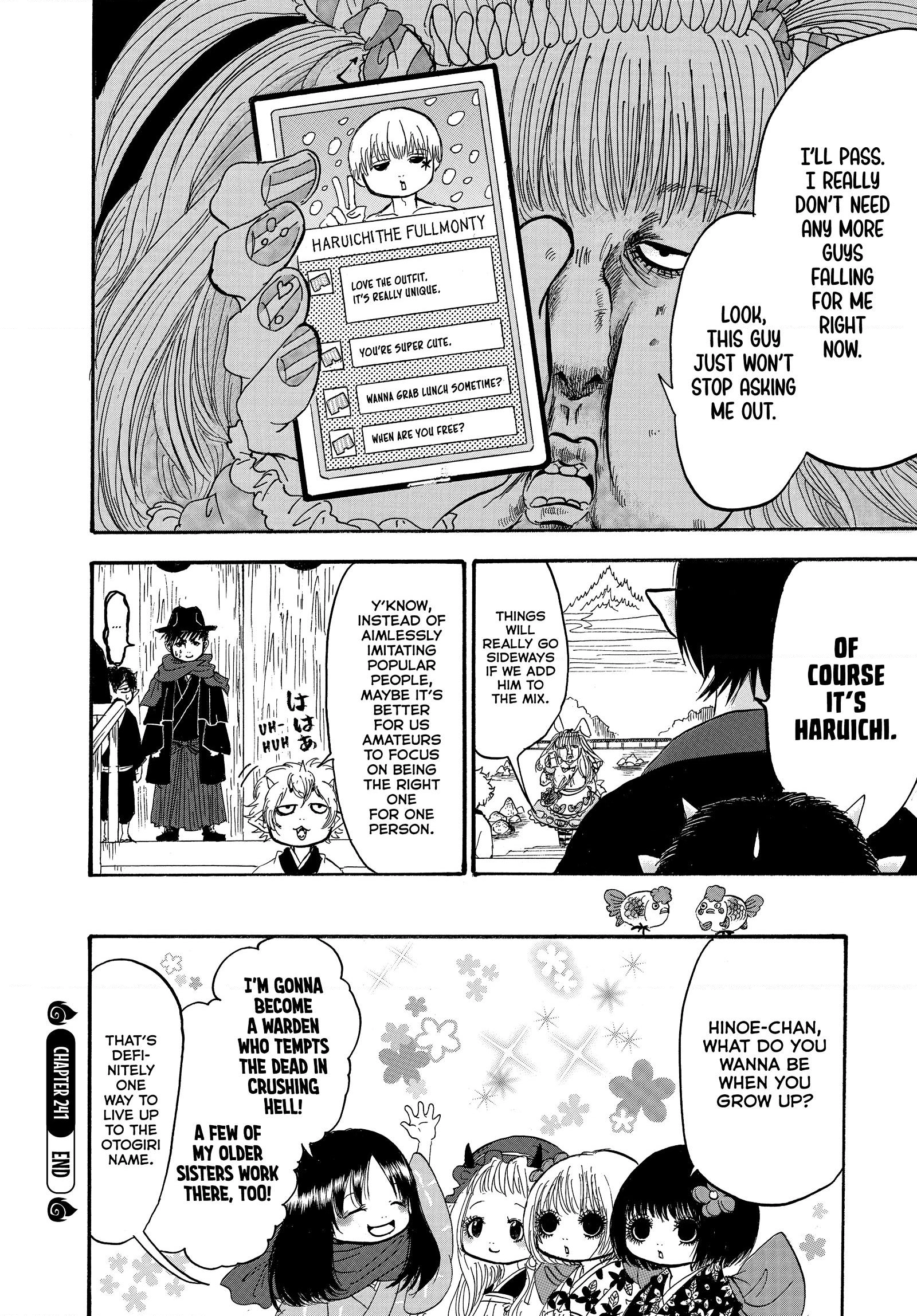 Hozuki's Coolheadedness Chapter 241 page 16 - 
