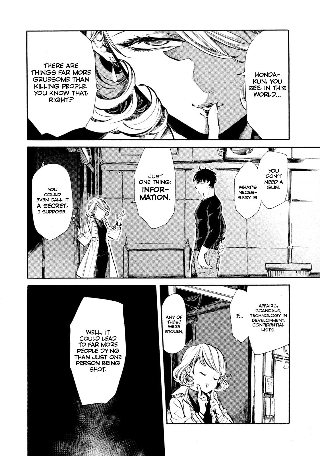 Read HUMINT chapter 2 image 13 on Lezhin