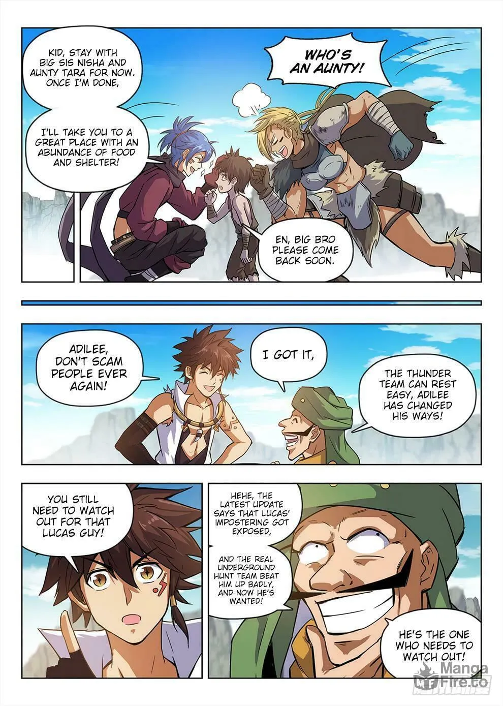 Read Hunter Age (Colored) chapter 207 image 2 on Lezhin