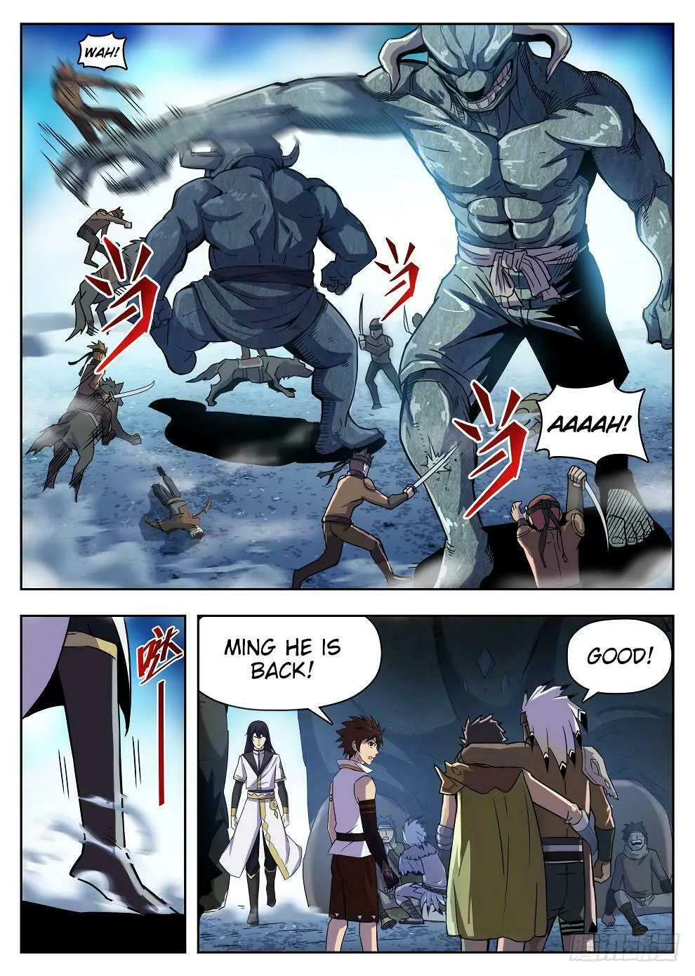 Read Hunter Age (Colored) chapter 218 image 1 on Lezhin