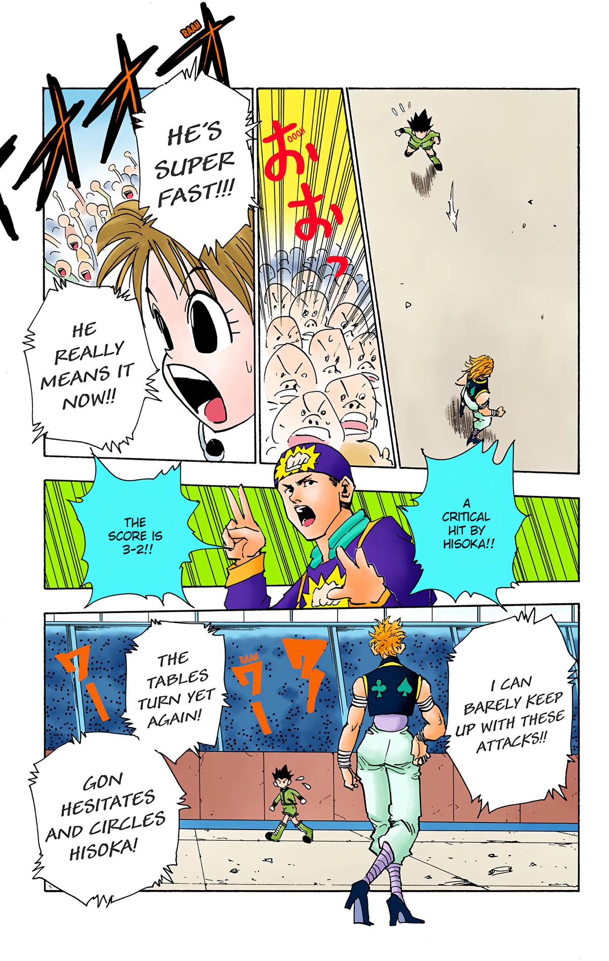 Read Hunter x Hunter (Color) chapter 62 image 14 on Lezhin