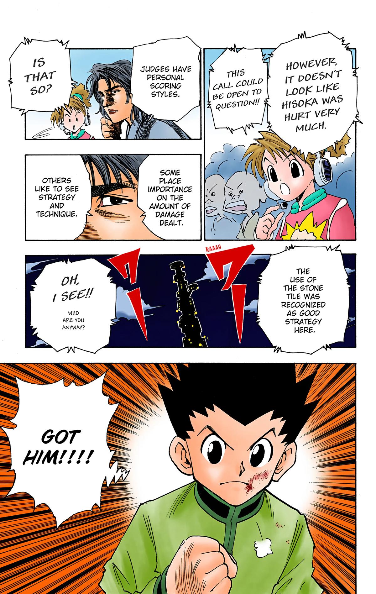 Read Hunter x Hunter (Color) chapter 62 image 2 on Lezhin