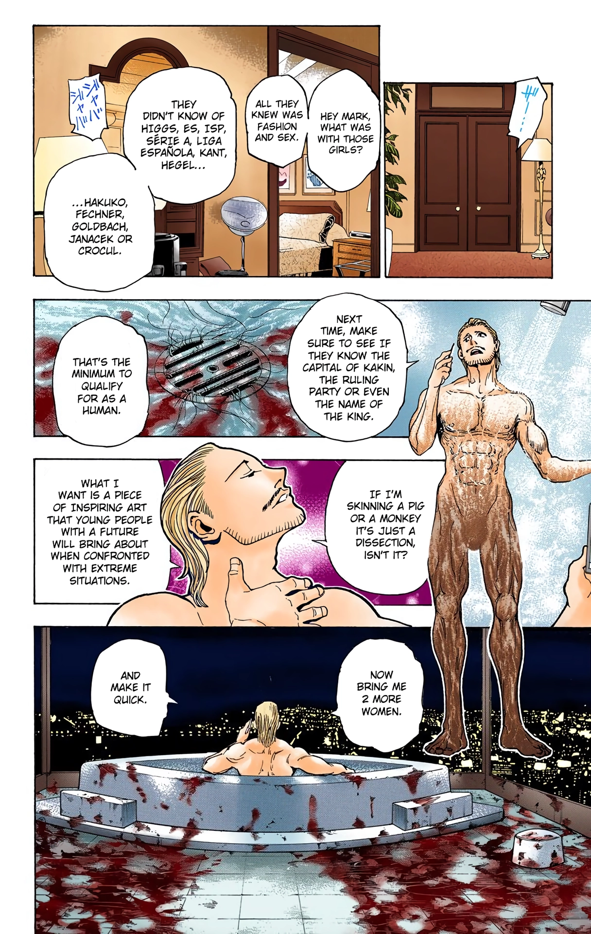 Read HUNTER x HUNTER (Official Colored) chapter 345 image 13 on Lezhin