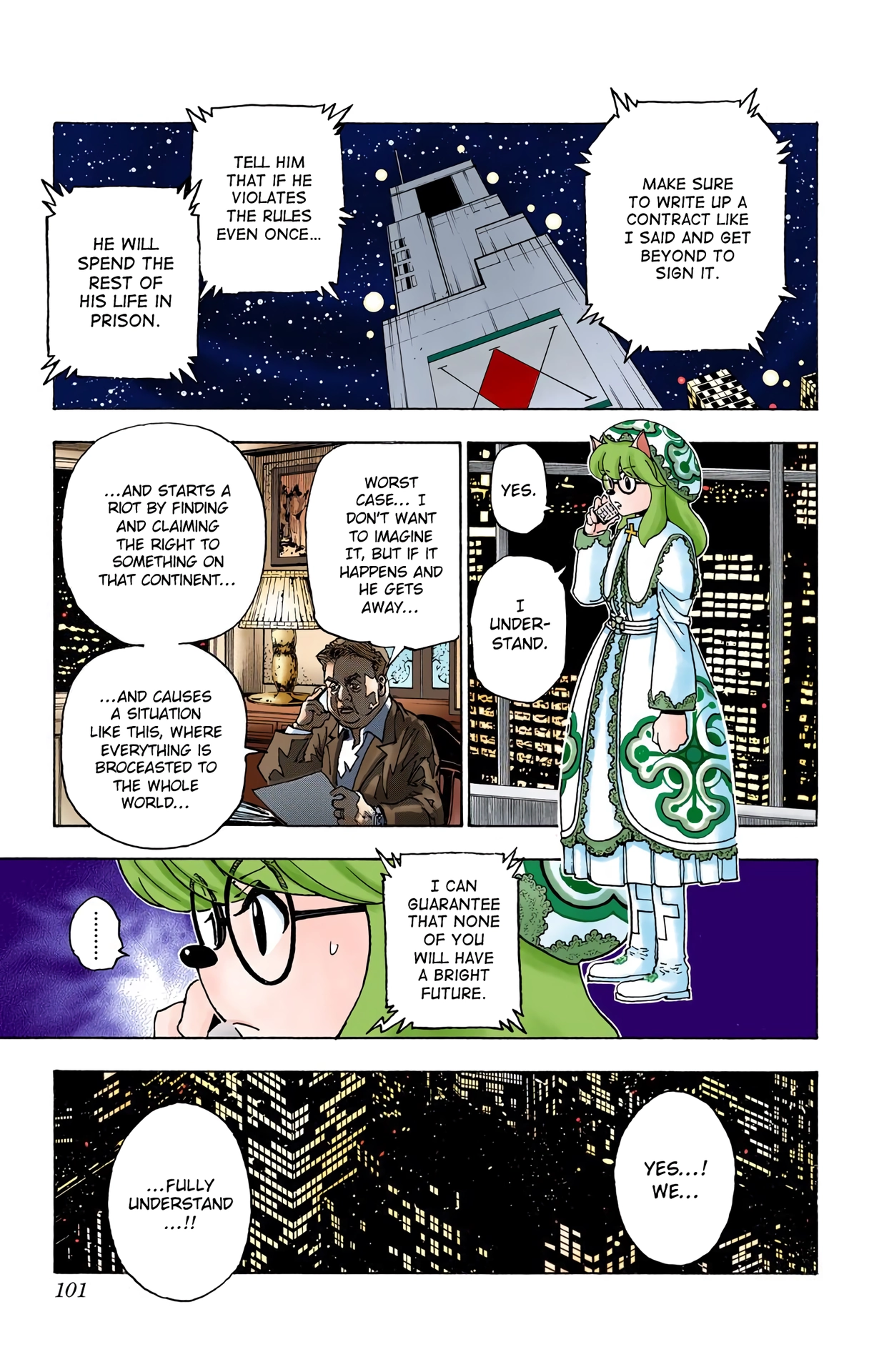 Read HUNTER x HUNTER (Official Colored) chapter 345 image 14 on Lezhin