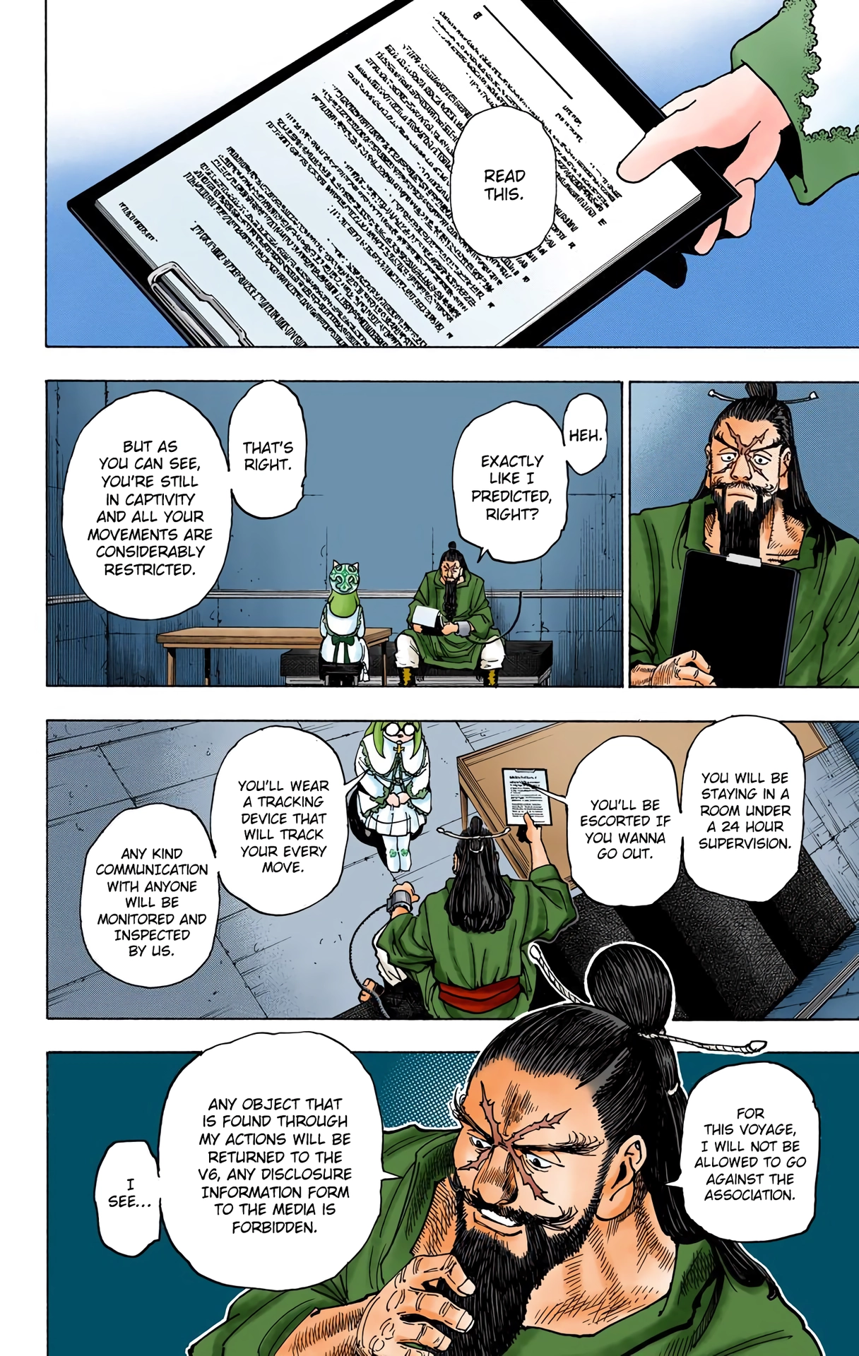 Read HUNTER x HUNTER (Official Colored) chapter 345 image 15 on Lezhin