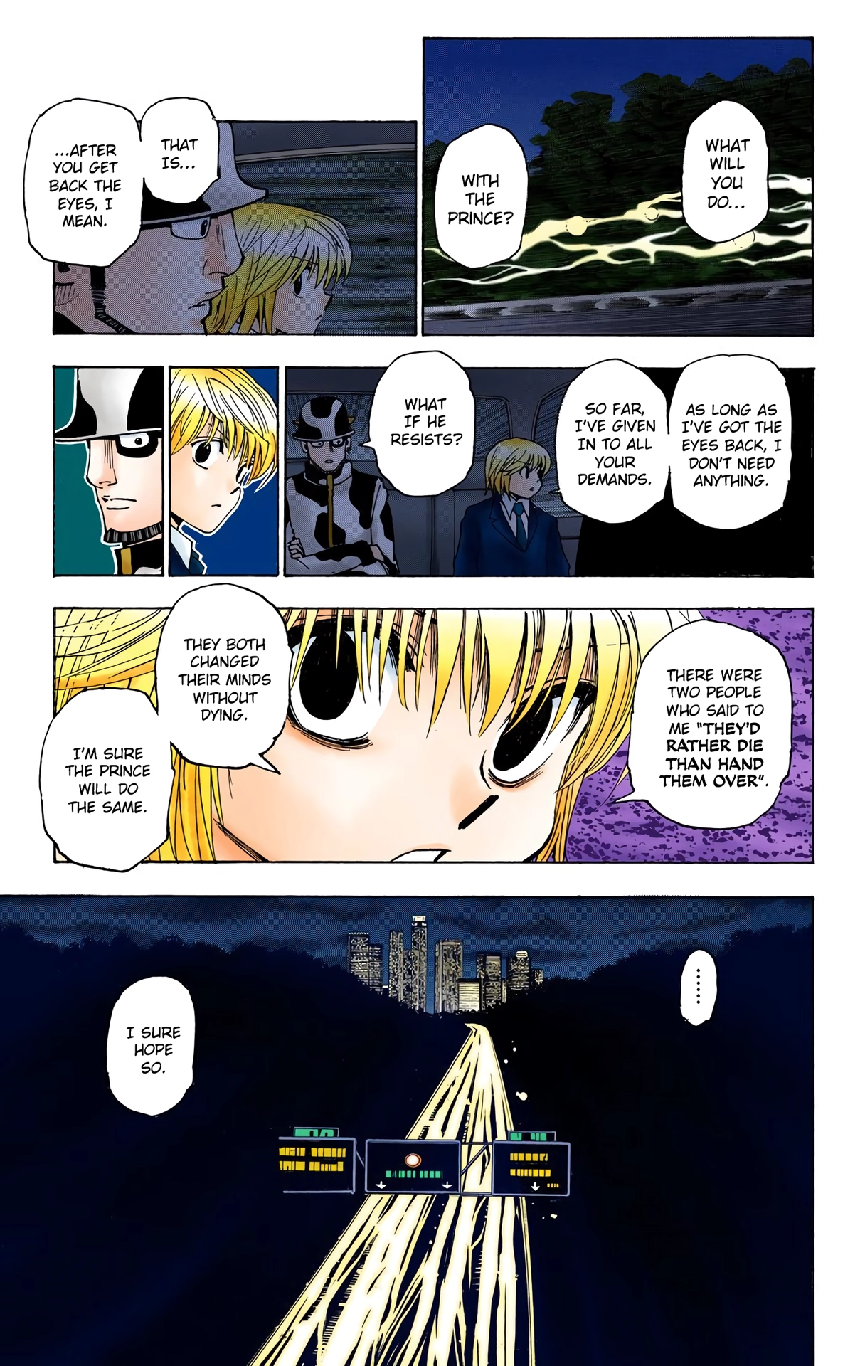 Read HUNTER x HUNTER (Official Colored) chapter 345 image 18 on Lezhin