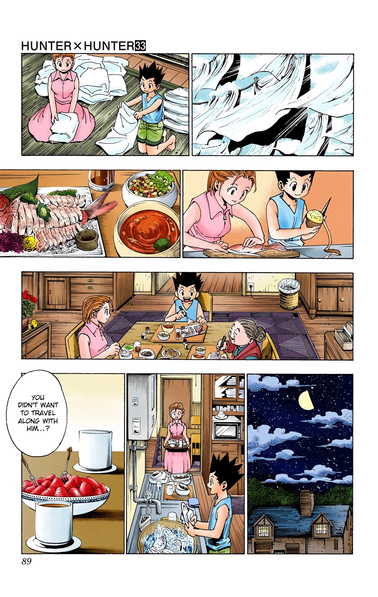 Read HUNTER x HUNTER (Official Colored) chapter 345 image 2 on Lezhin