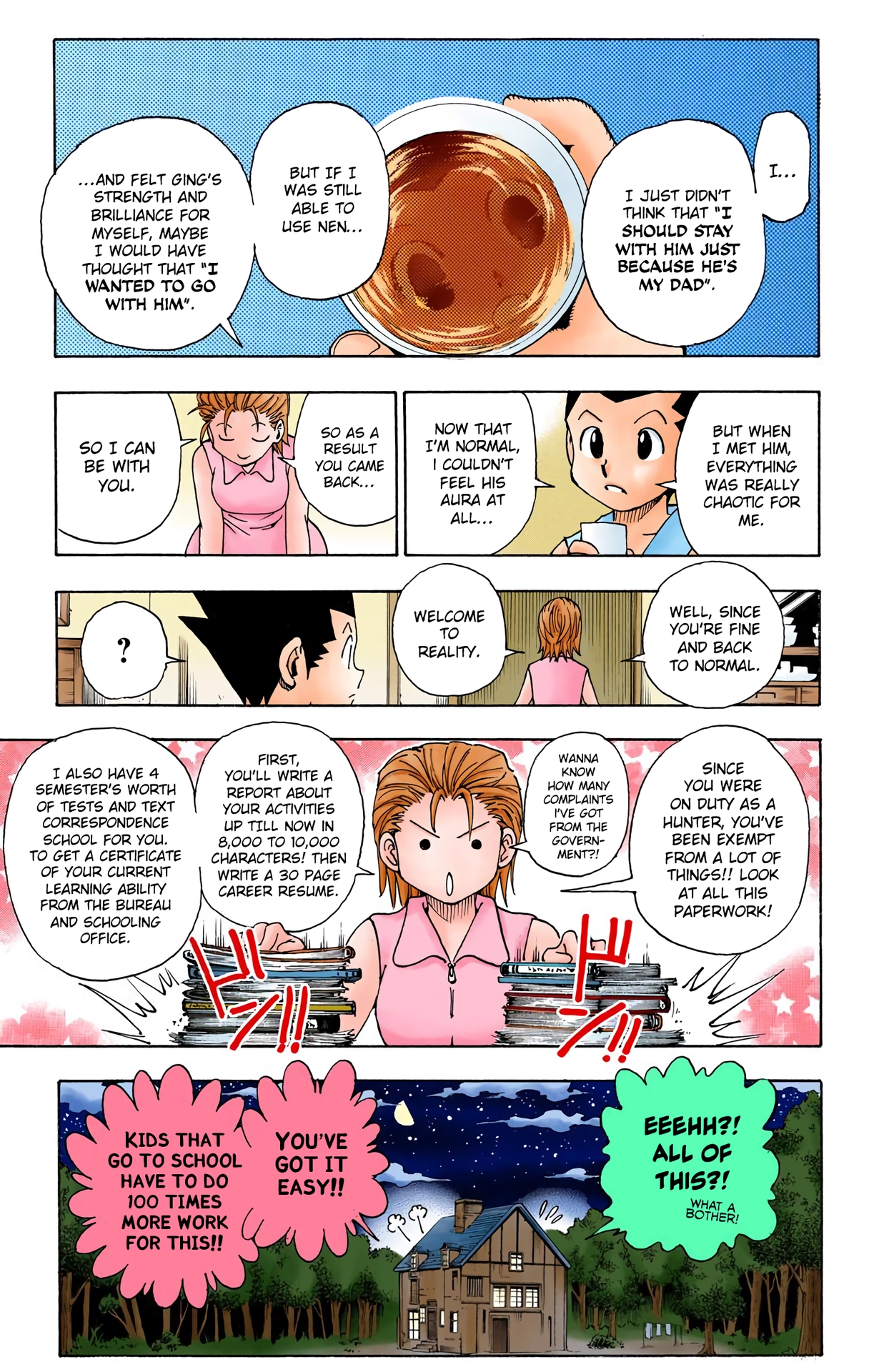 Read HUNTER x HUNTER (Official Colored) chapter 345 image 4 on Lezhin