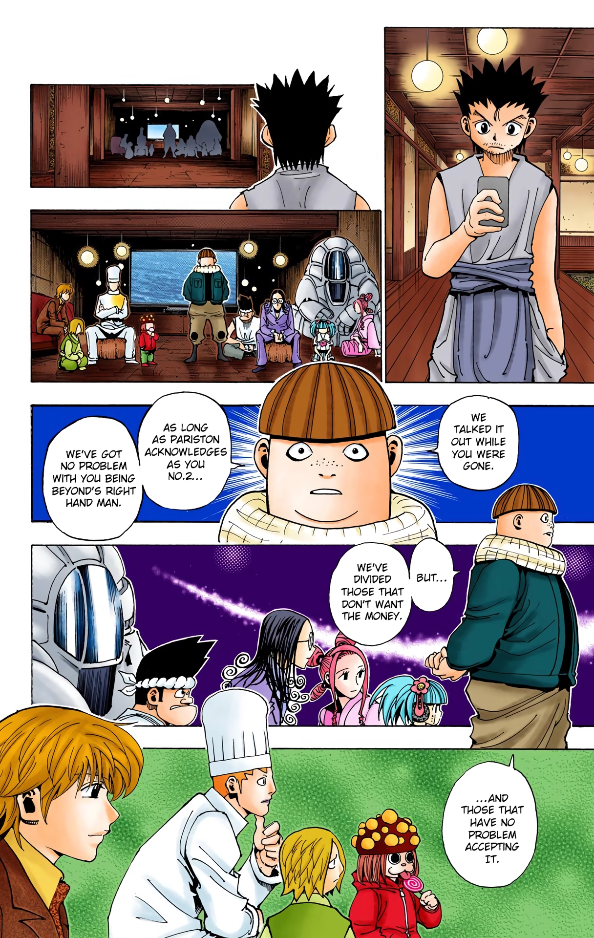 Read HUNTER x HUNTER (Official Colored) chapter 345 image 5 on Lezhin