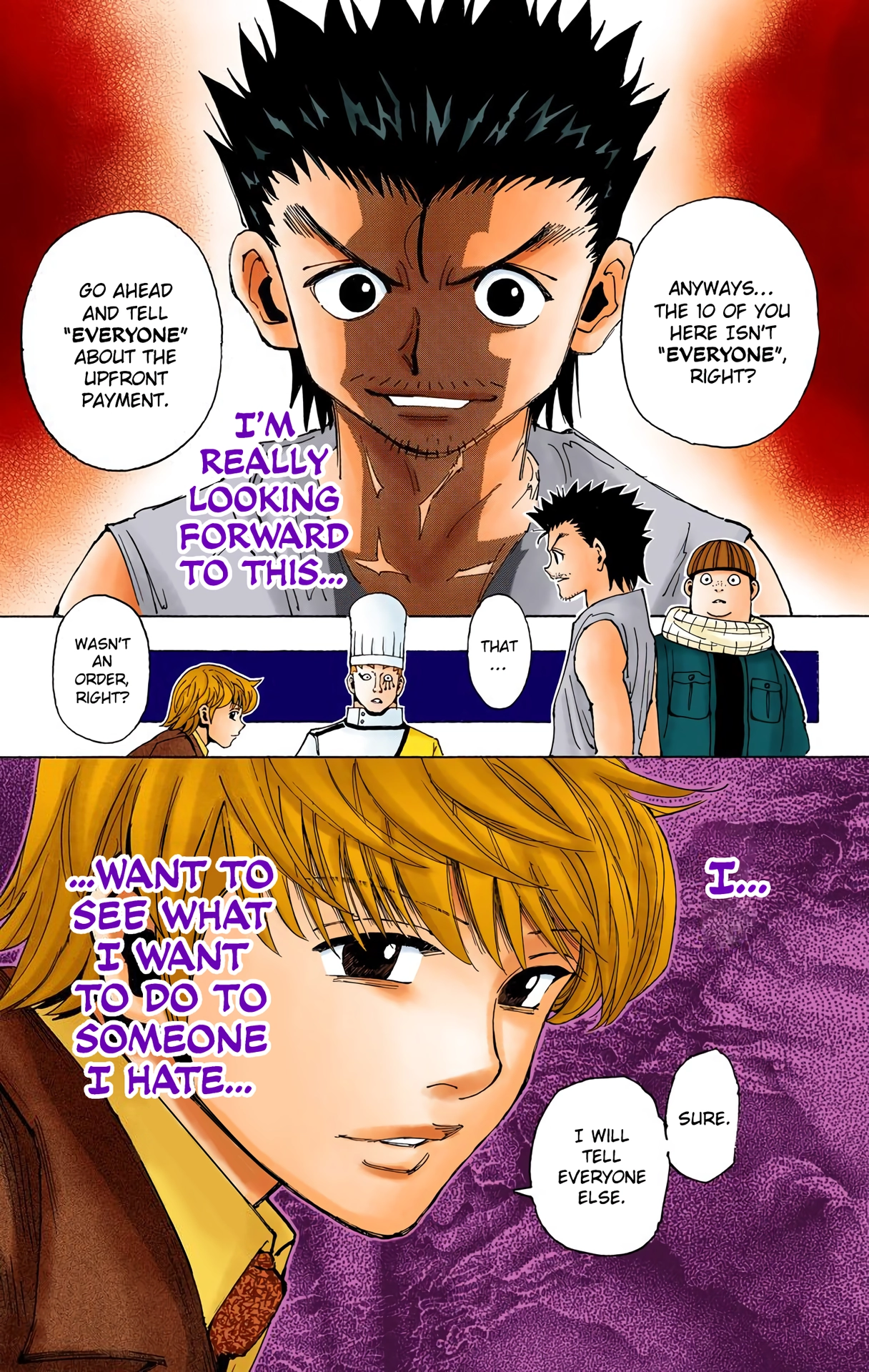 Read HUNTER x HUNTER (Official Colored) chapter 345 image 8 on Lezhin
