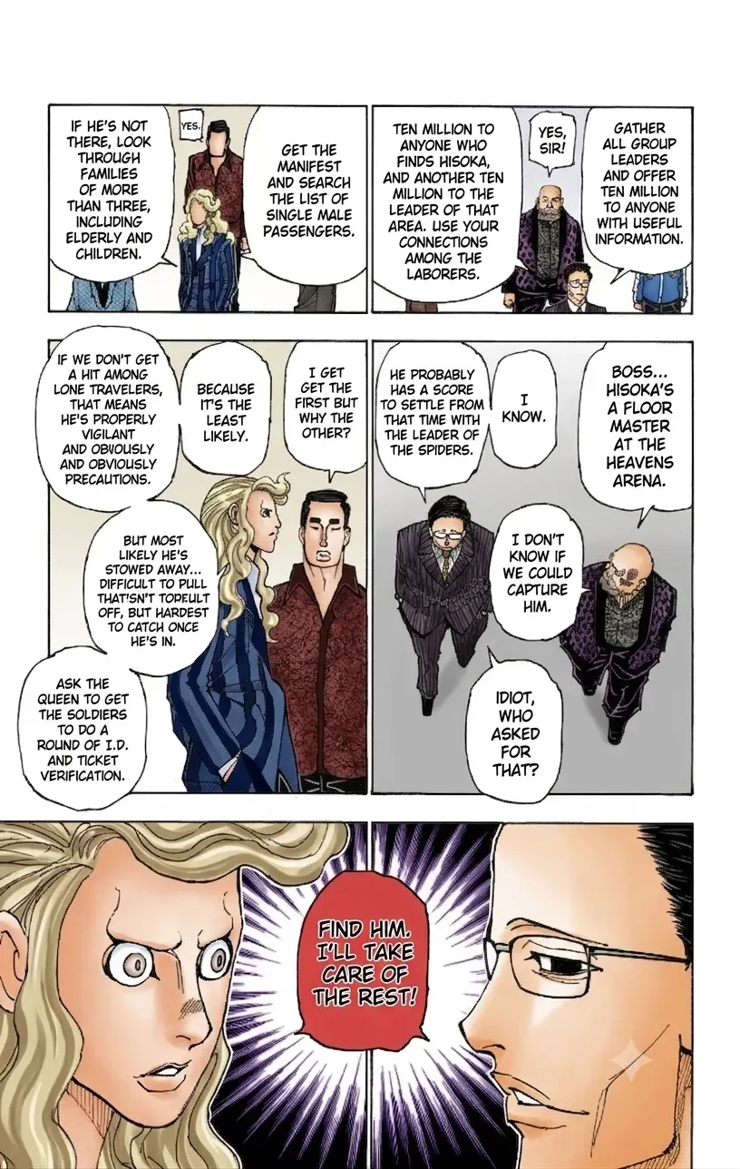 Read HUNTER x HUNTER (Official Colored) chapter 378 image 4 on Lezhin