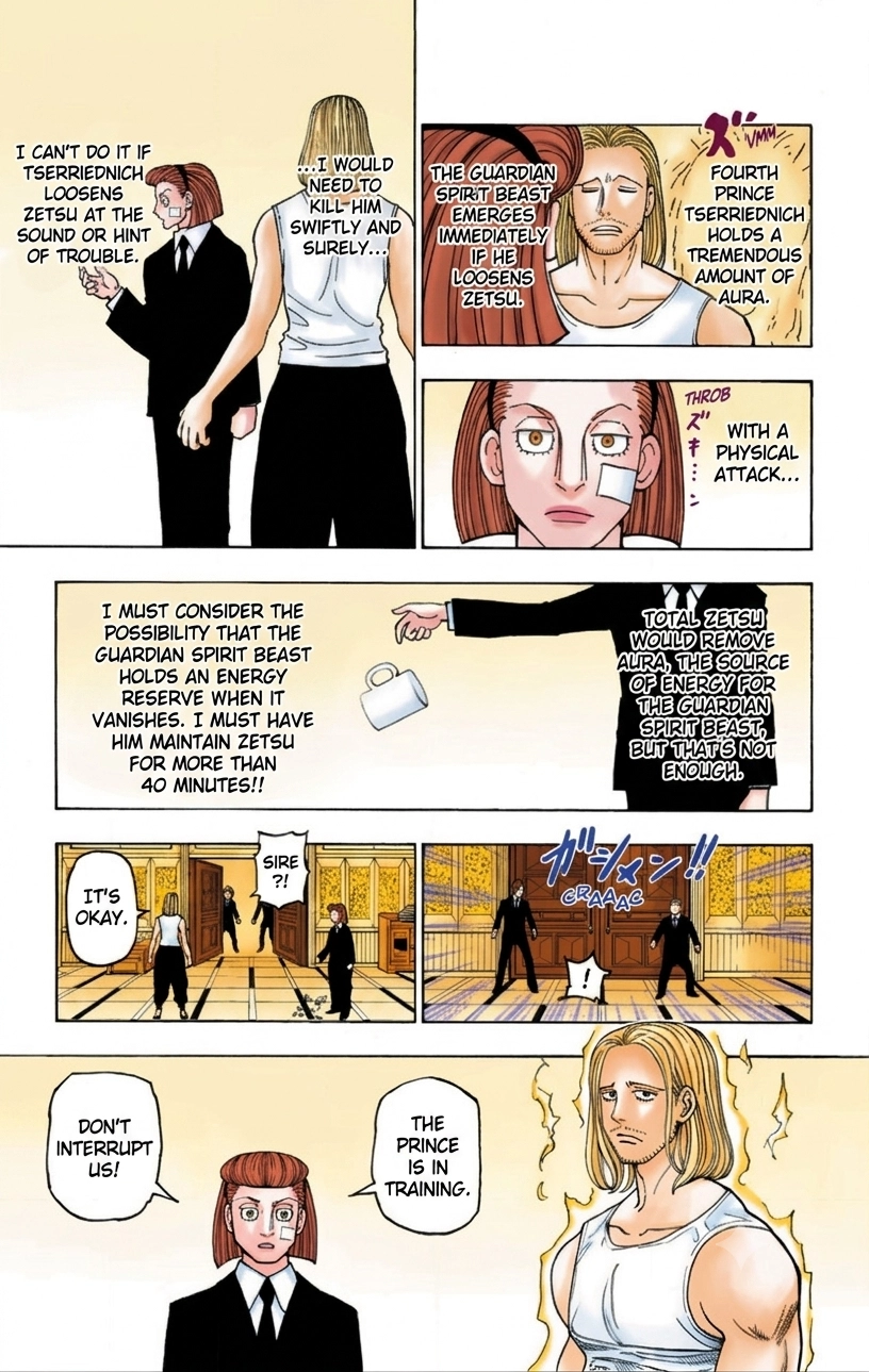 Read HUNTER x HUNTER (Official Colored) chapter 386 image 2 on Lezhin