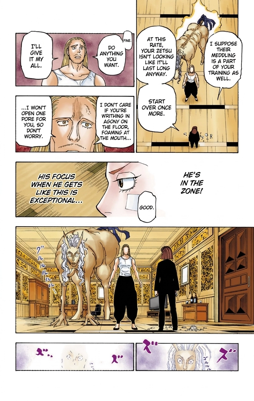 Read HUNTER x HUNTER (Official Colored) chapter 386 image 3 on Lezhin