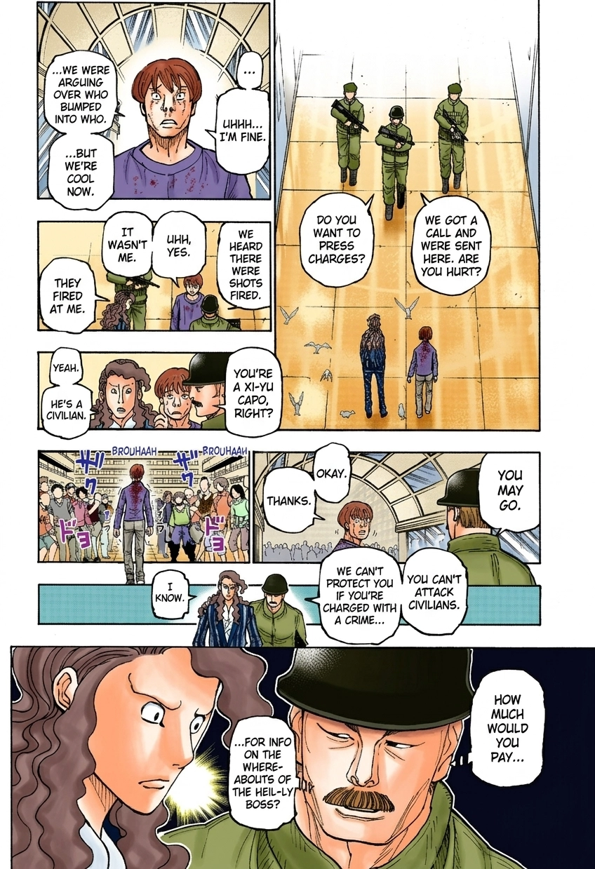 Read HUNTER x HUNTER (Official Colored) chapter 392 image 1 on Lezhin