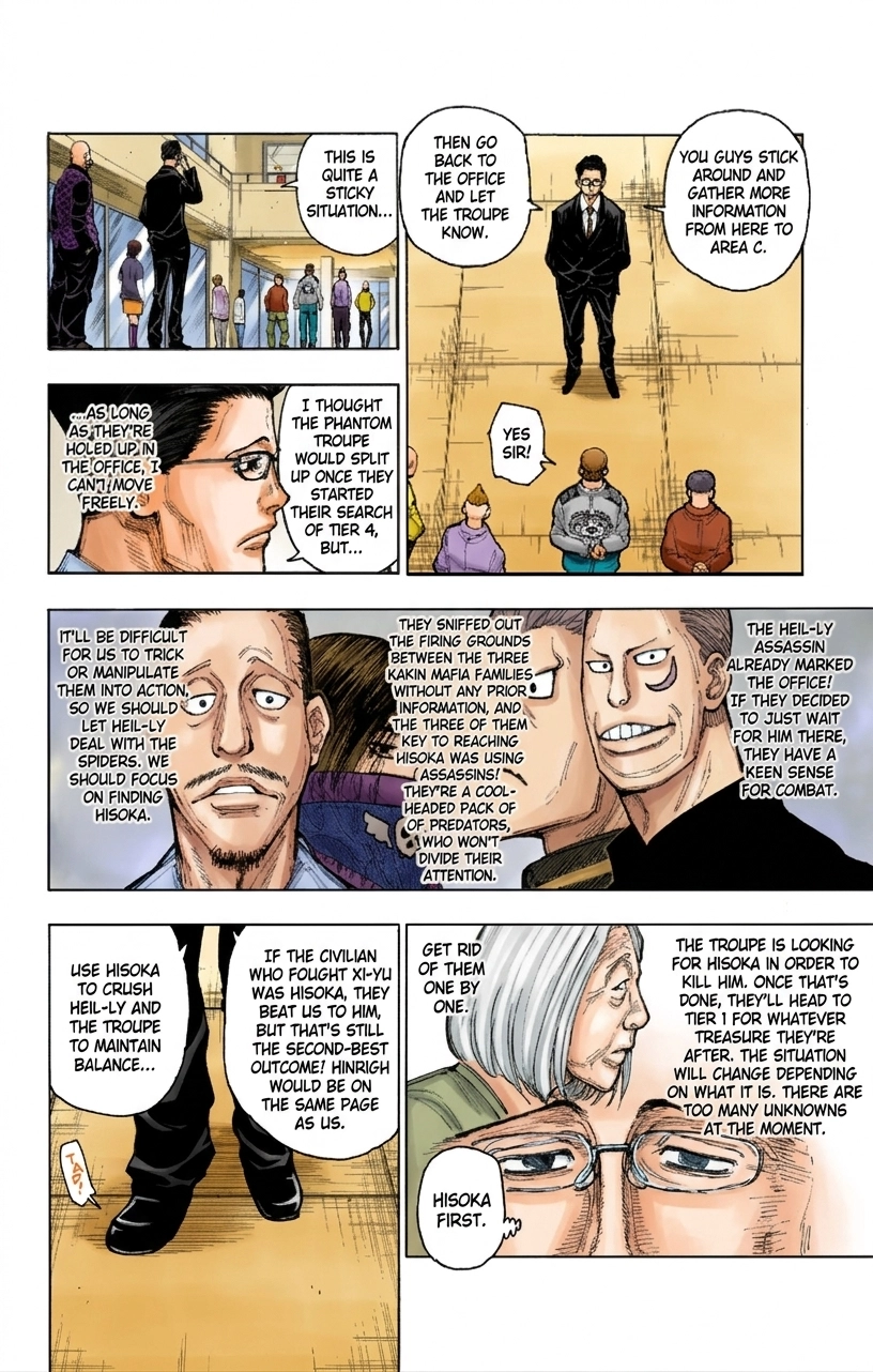 Read HUNTER x HUNTER (Official Colored) chapter 392 image 13 on Lezhin