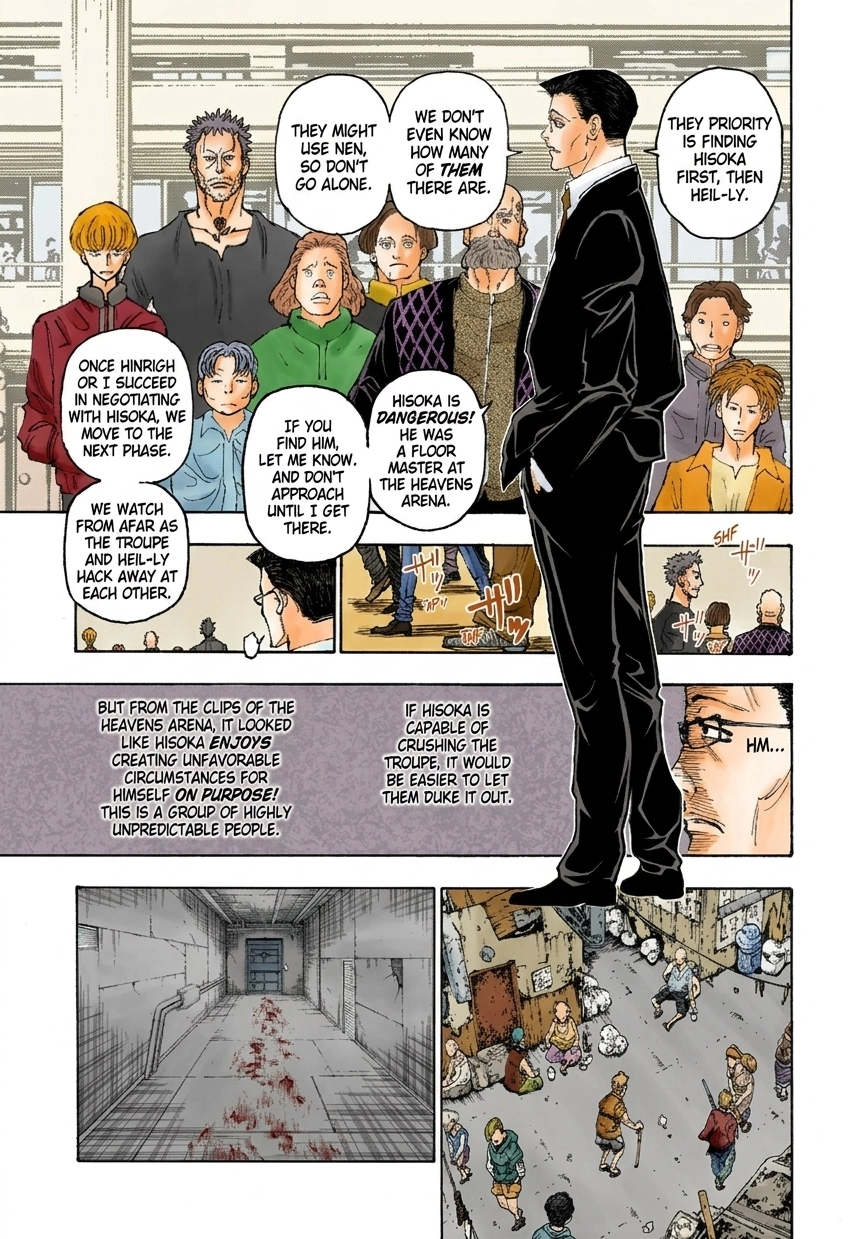 Read HUNTER x HUNTER (Official Colored) chapter 392 image 14 on Lezhin