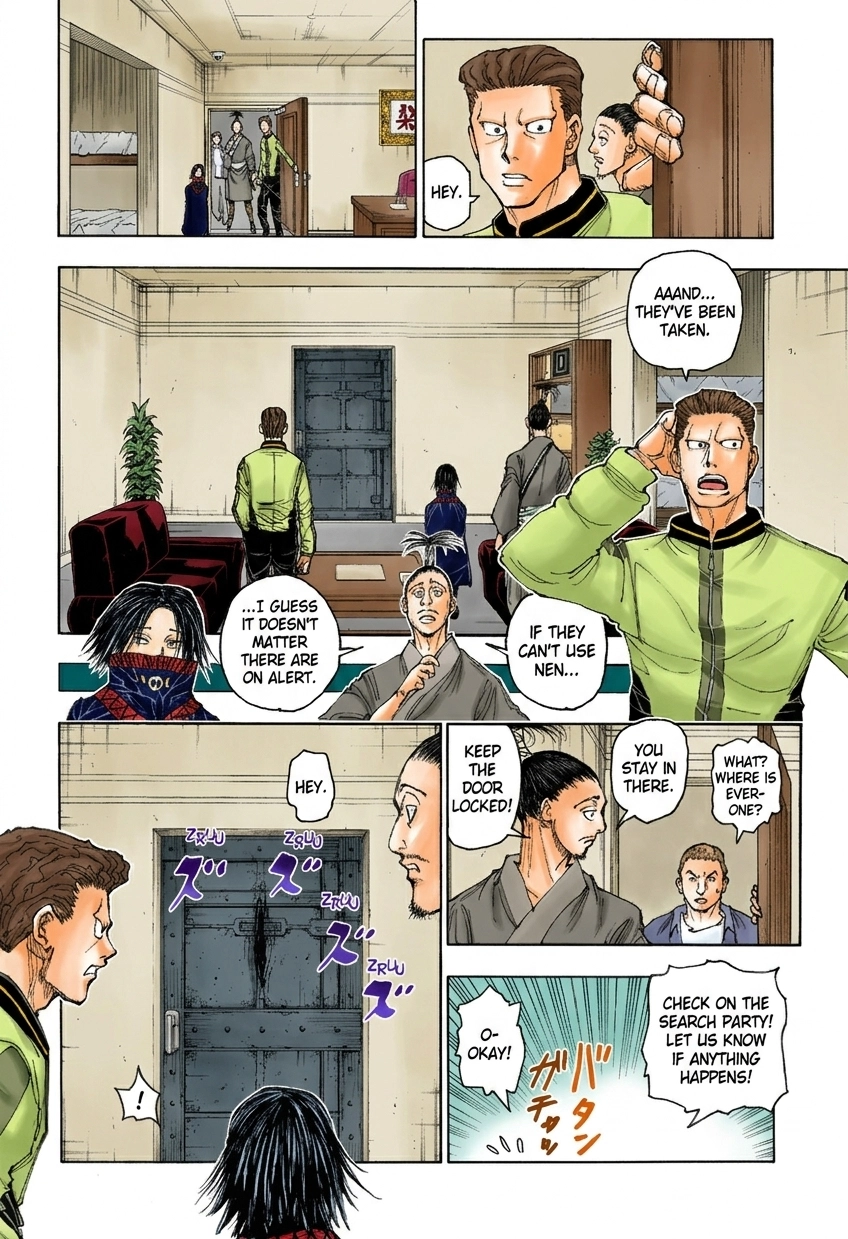 Read HUNTER x HUNTER (Official Colored) chapter 392 image 17 on Lezhin