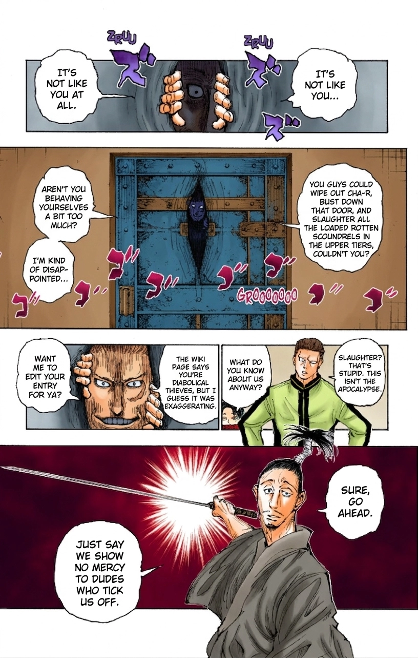 Read HUNTER x HUNTER (Official Colored) chapter 392 image 18 on Lezhin