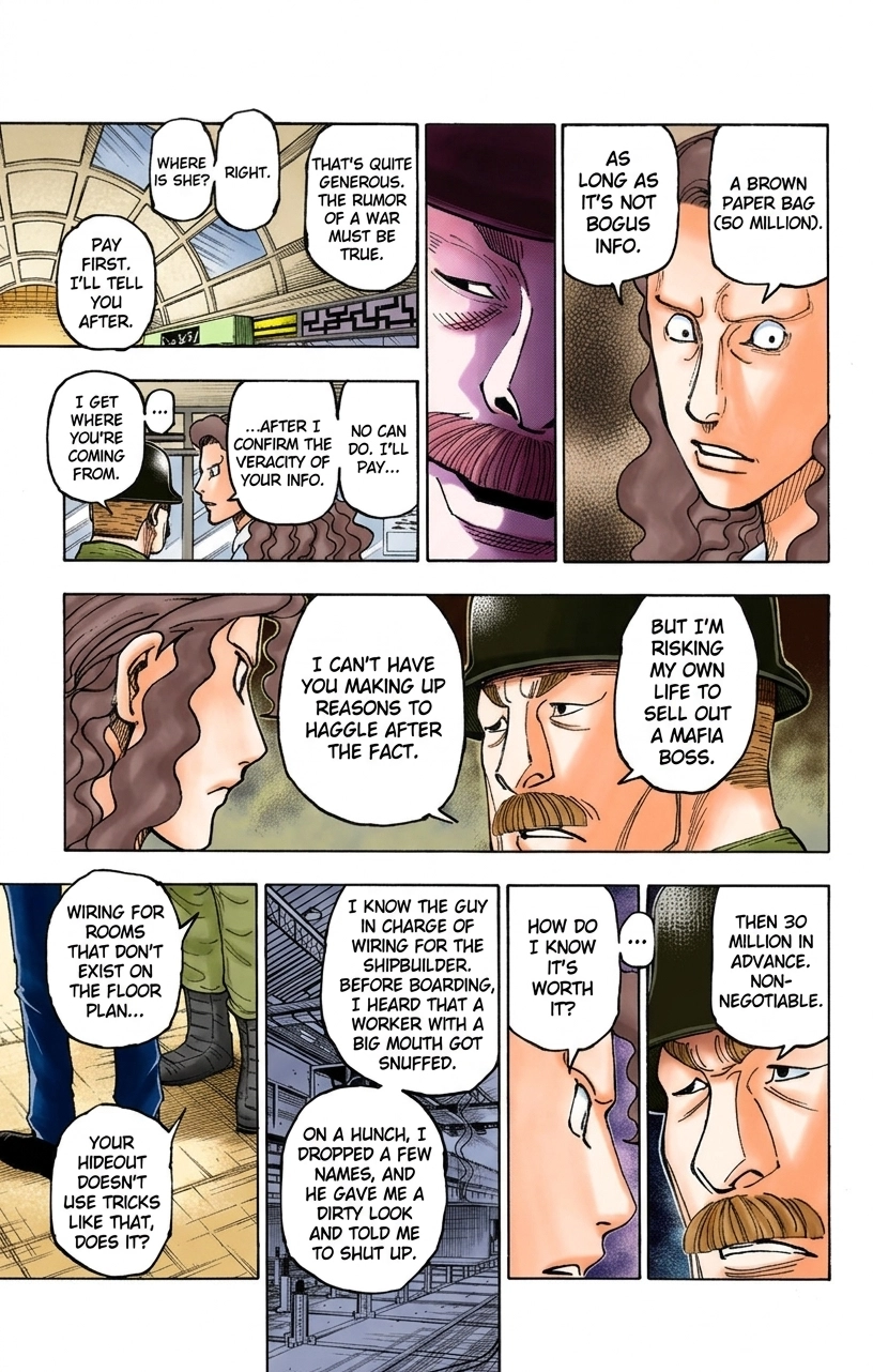 Read HUNTER x HUNTER (Official Colored) chapter 392 image 2 on Lezhin
