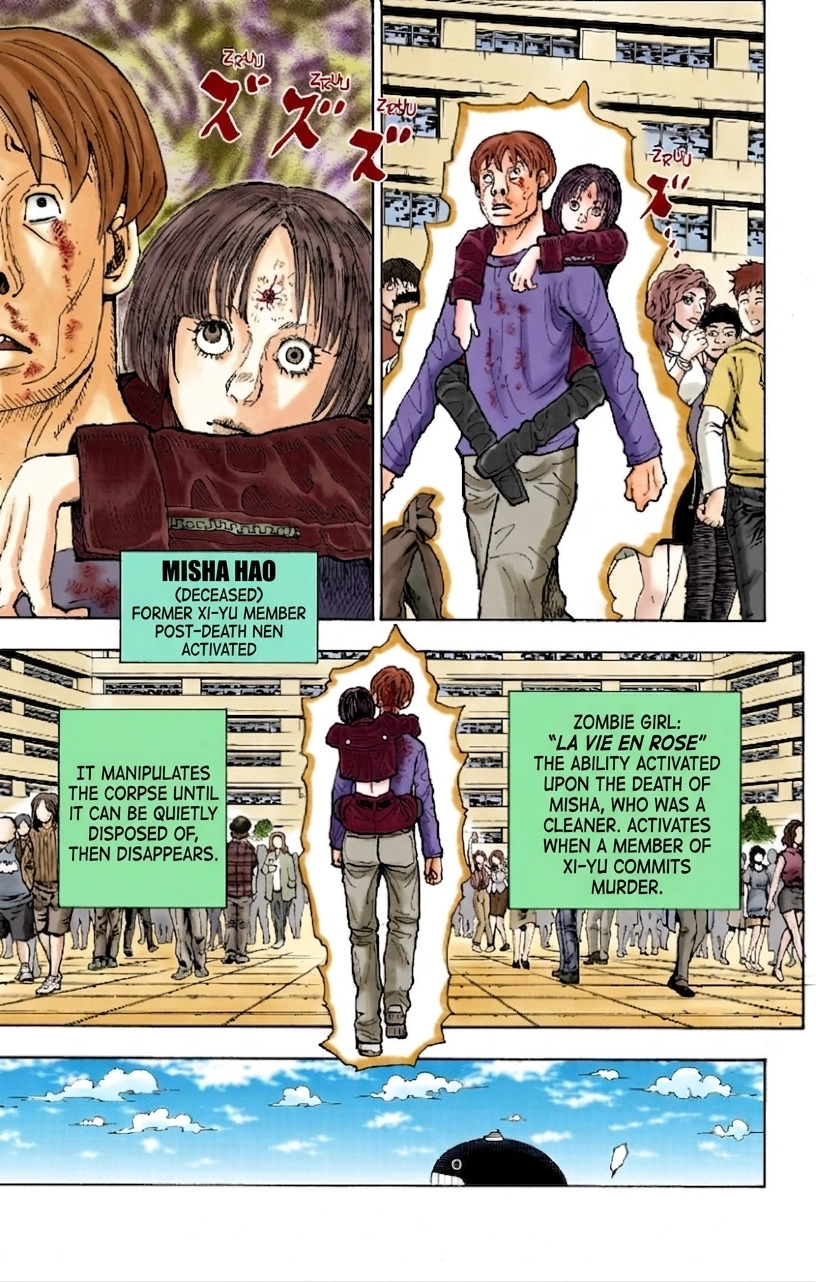 Read HUNTER x HUNTER (Official Colored) chapter 392 image 4 on Lezhin