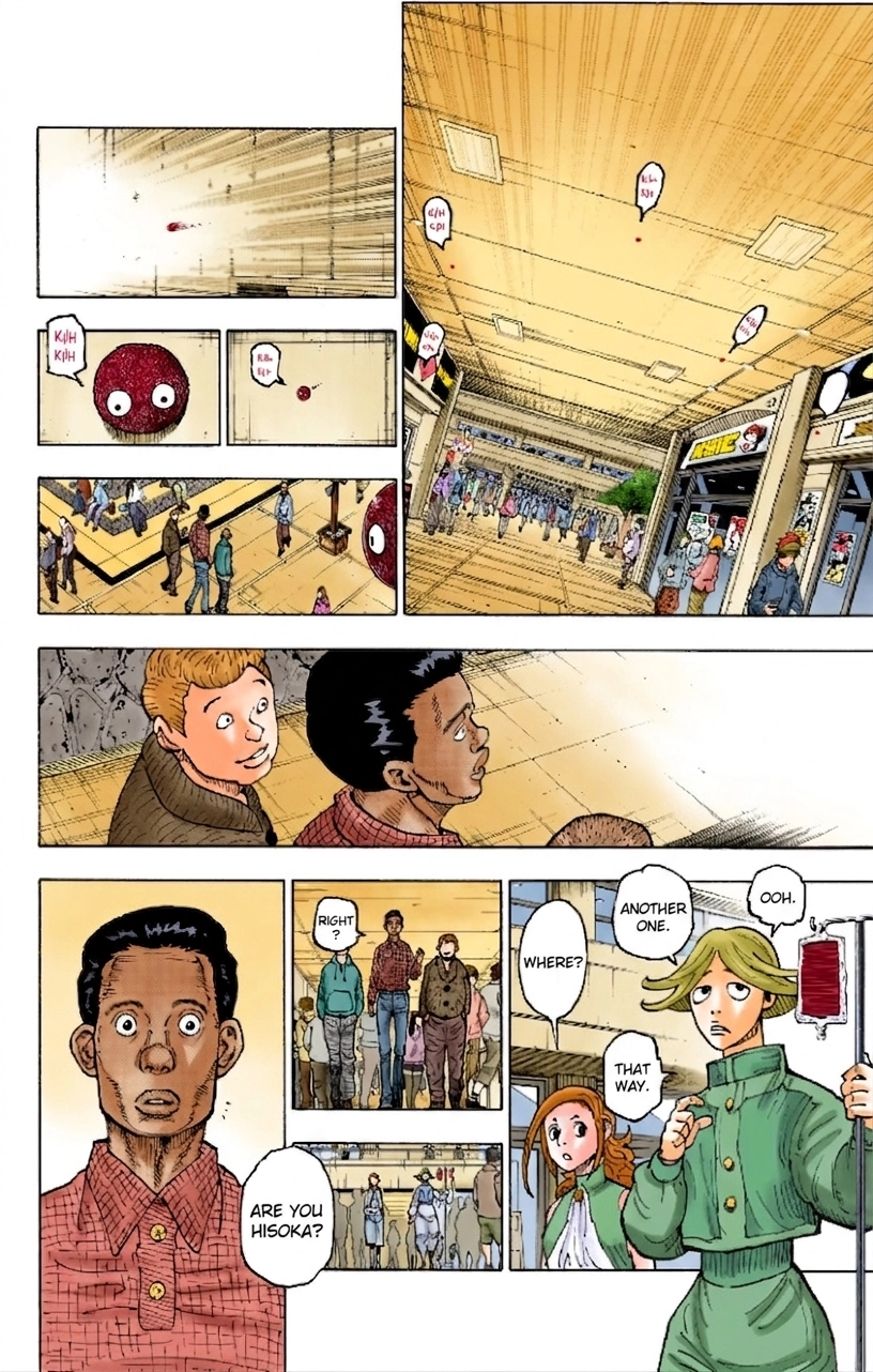 Read HUNTER x HUNTER (Official Colored) chapter 392 image 5 on Lezhin