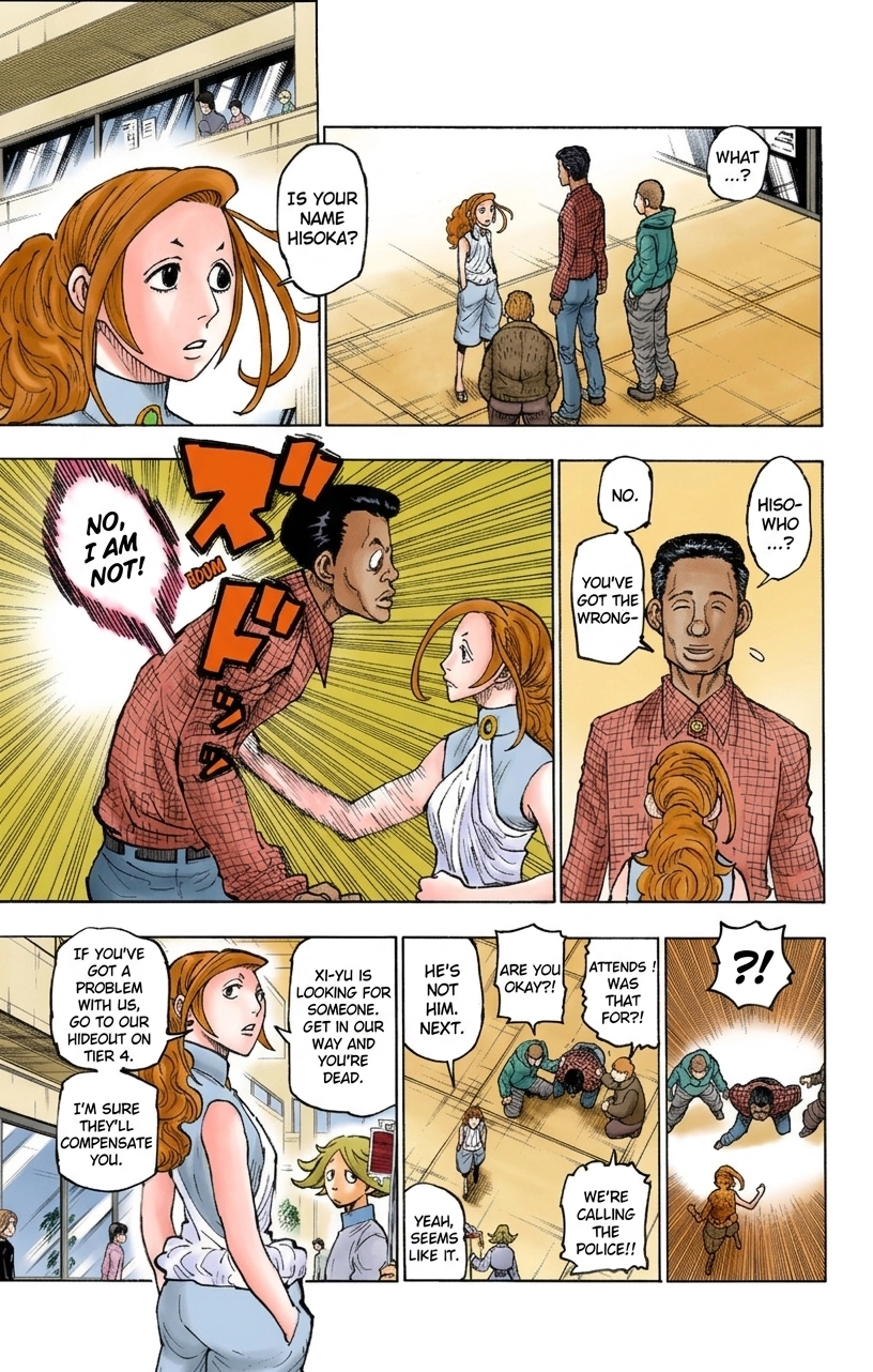 Read HUNTER x HUNTER (Official Colored) chapter 392 image 6 on Lezhin