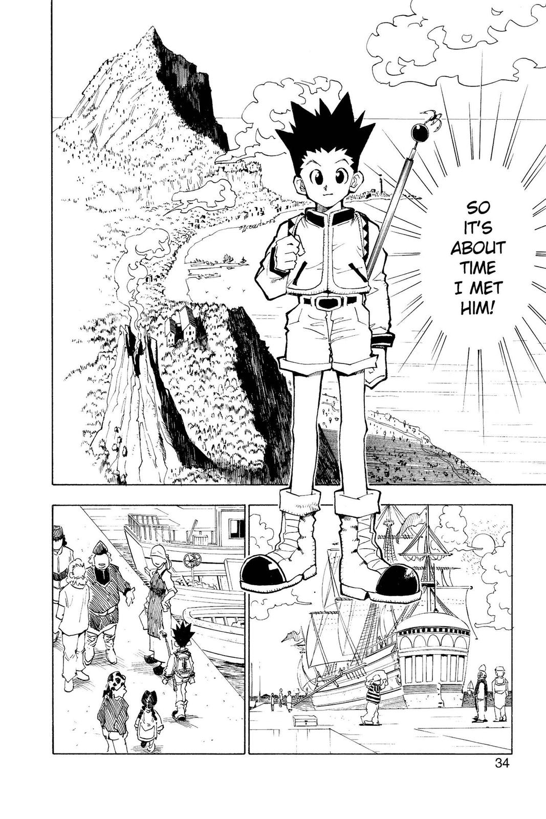 Read Hunter x Hunter chapter 1 image 33 on Lezhin
