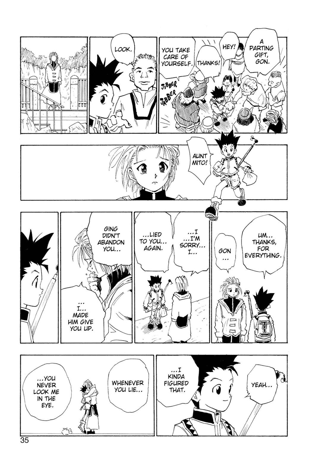 Read Hunter x Hunter chapter 1 image 34 on Lezhin