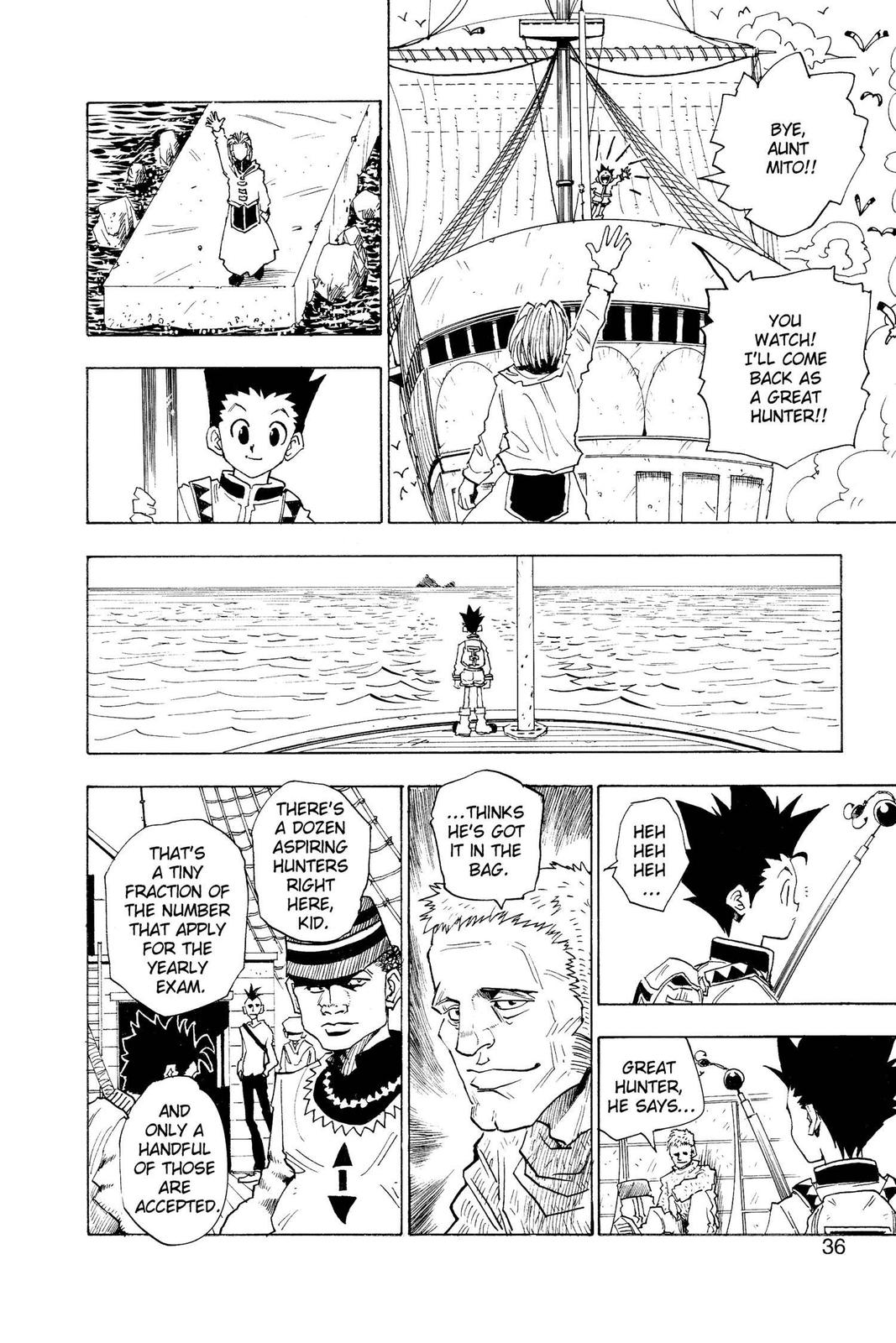 Read Hunter x Hunter chapter 1 image 35 on Lezhin