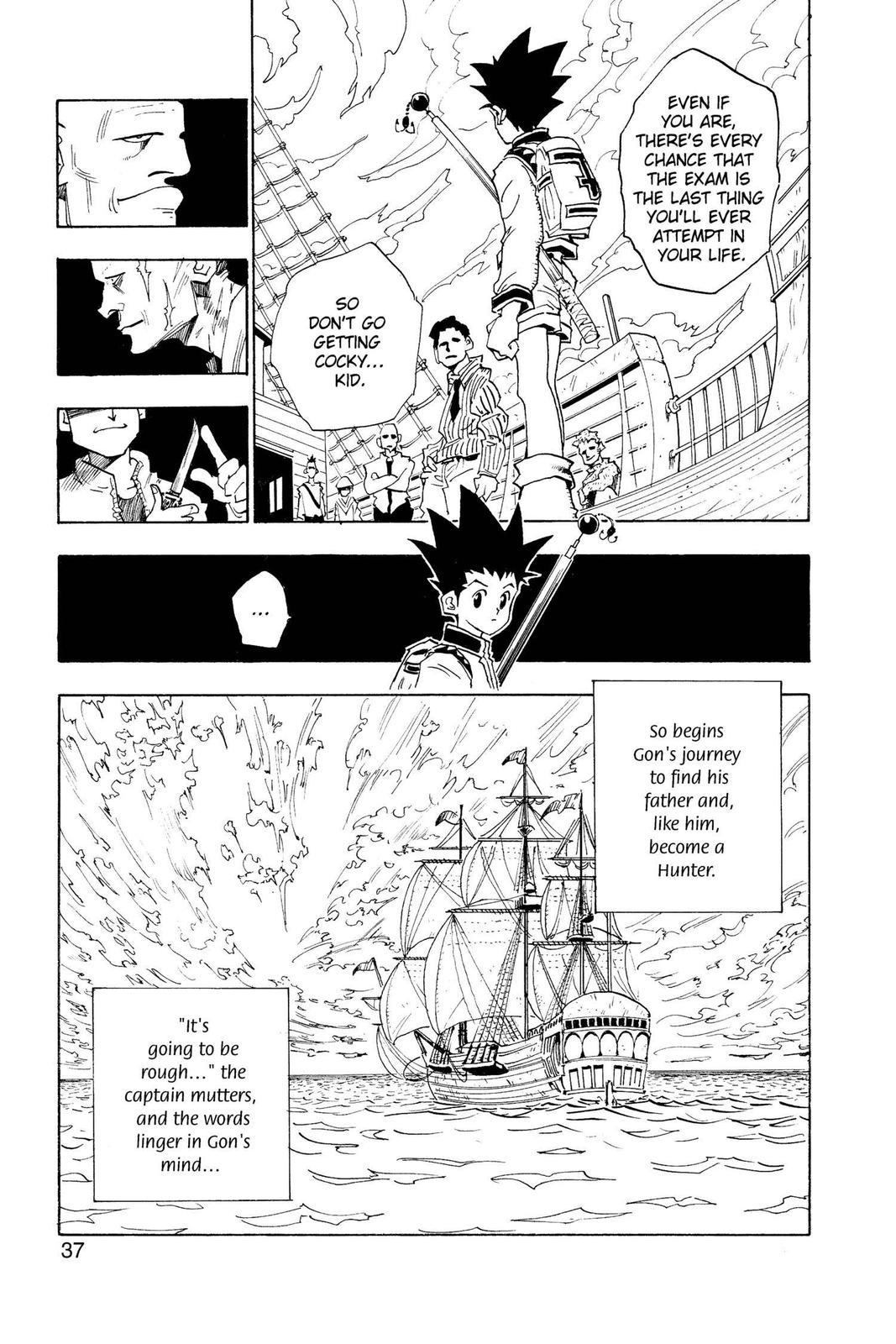 Read Hunter x Hunter chapter 1 image 36 on Lezhin