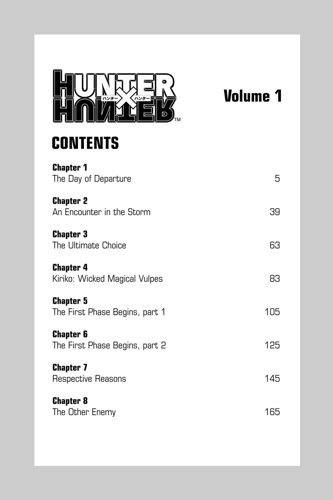 Read Hunter x Hunter chapter 1 image 4 on Lezhin