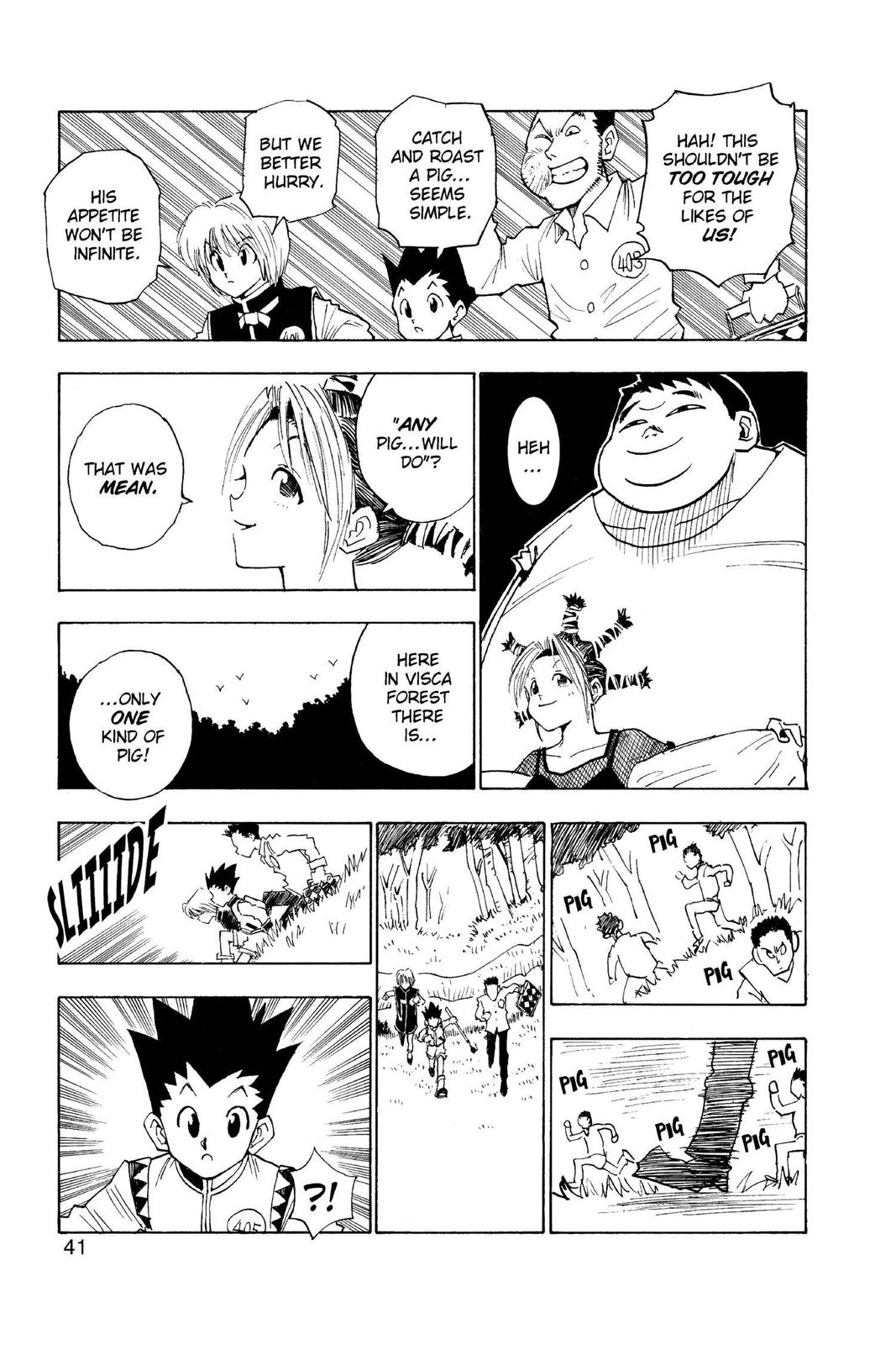 Read Hunter x Hunter chapter 10 image 14 on Lezhin
