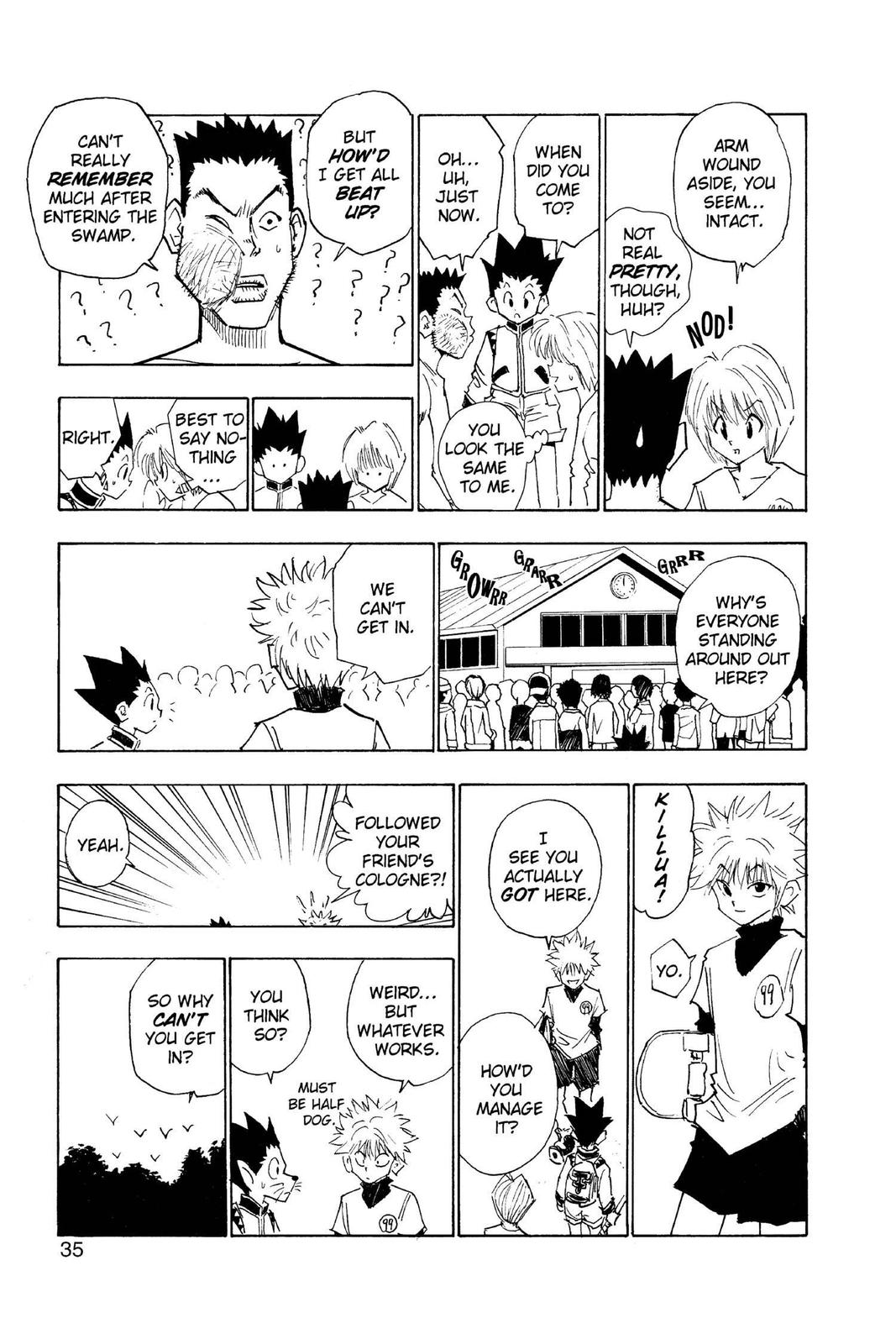 Read Hunter x Hunter chapter 10 image 8 on Lezhin
