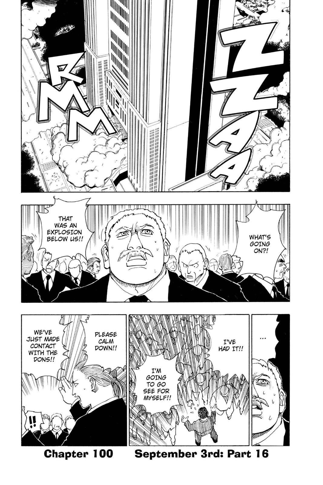Read Hunter x Hunter chapter 100 image 0 on Lezhin