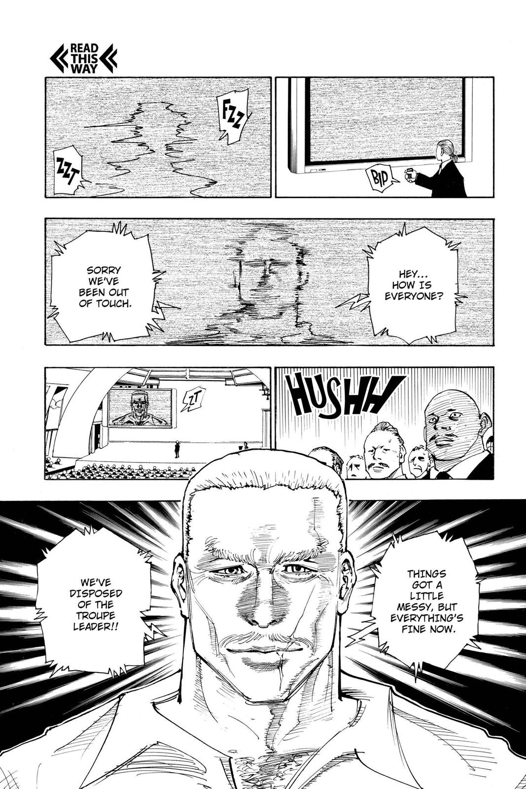 Read Hunter x Hunter chapter 100 image 2 on Lezhin