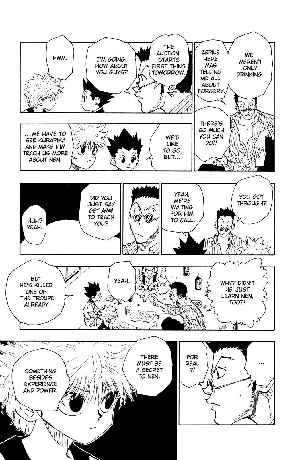 Read Hunter x Hunter chapter 101 image 14 on Lezhin