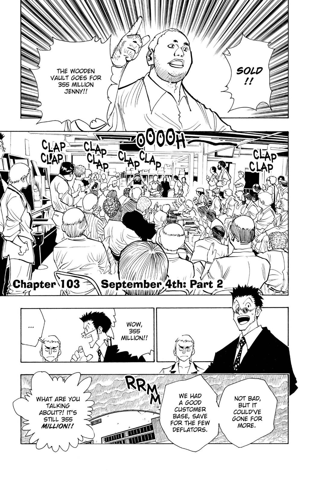 Read Hunter x Hunter chapter 103 image 0 on Lezhin