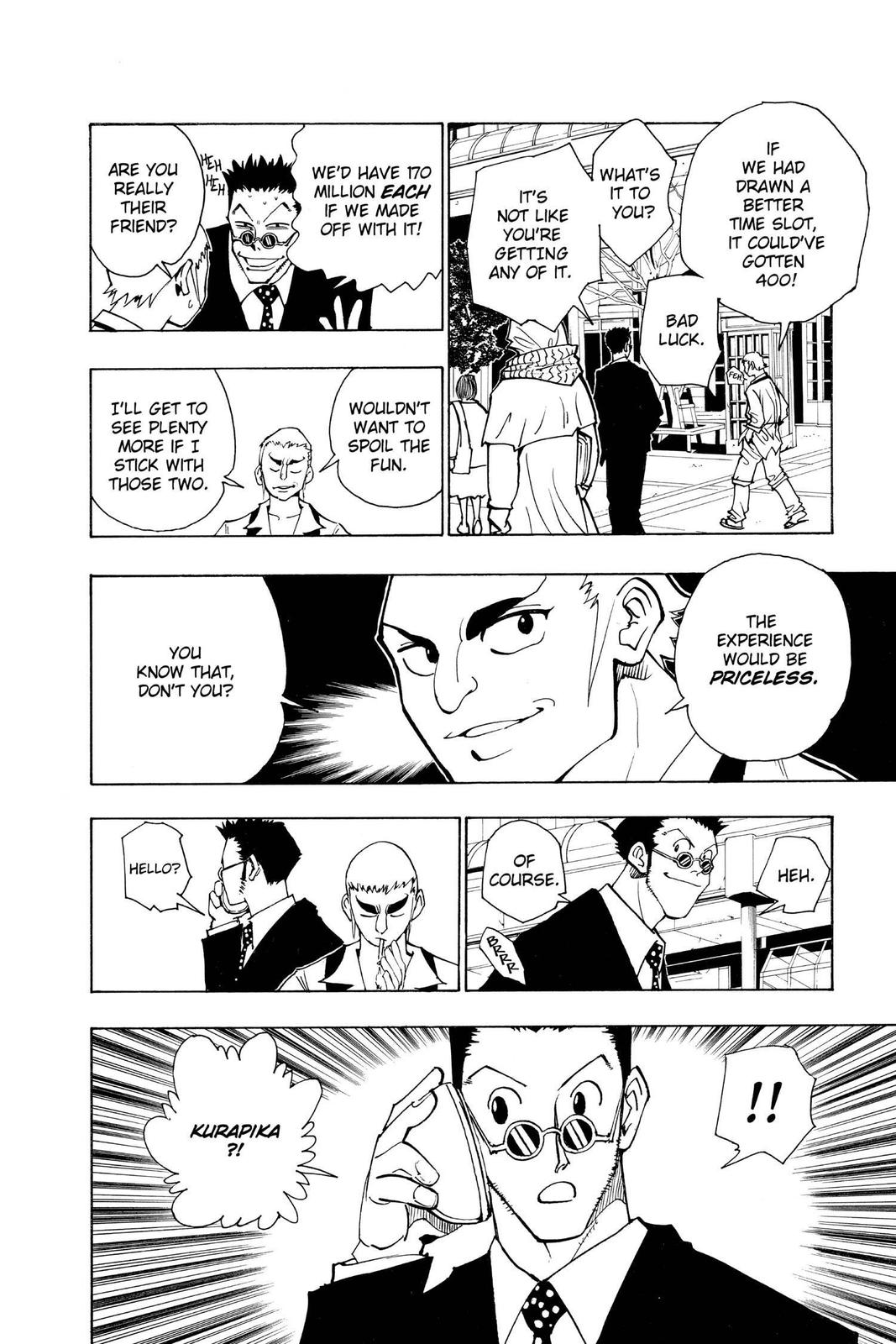 Read Hunter x Hunter chapter 103 image 1 on Lezhin