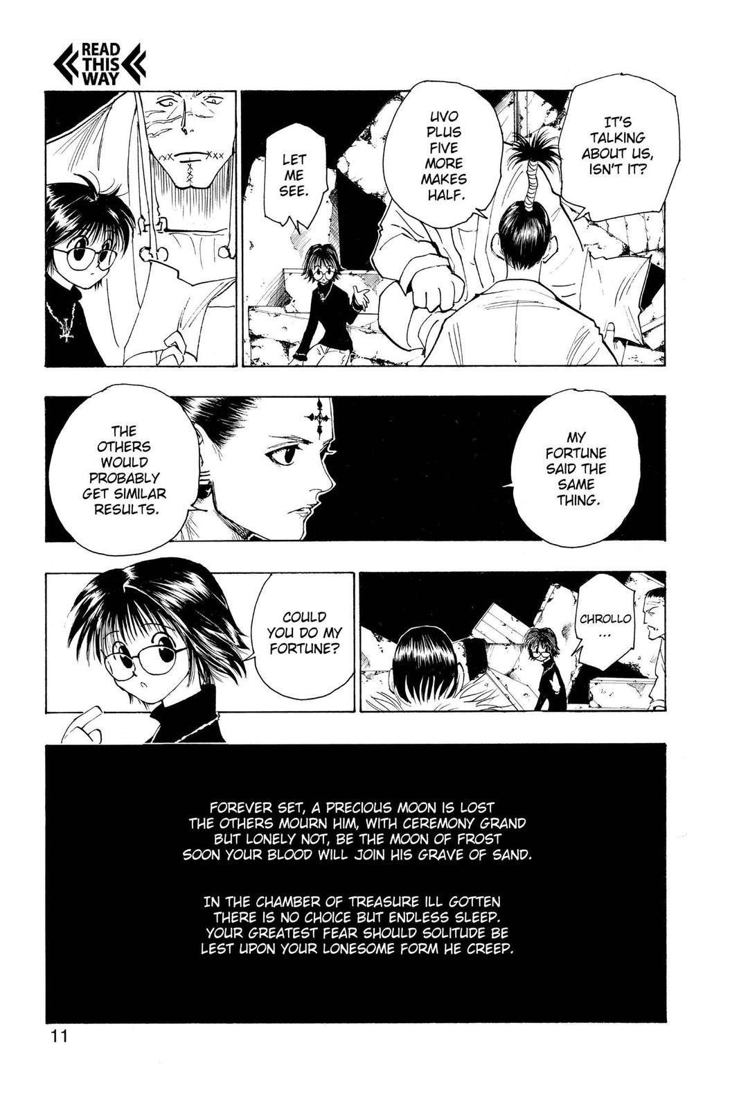 Read Hunter x Hunter chapter 104 image 10 on Lezhin